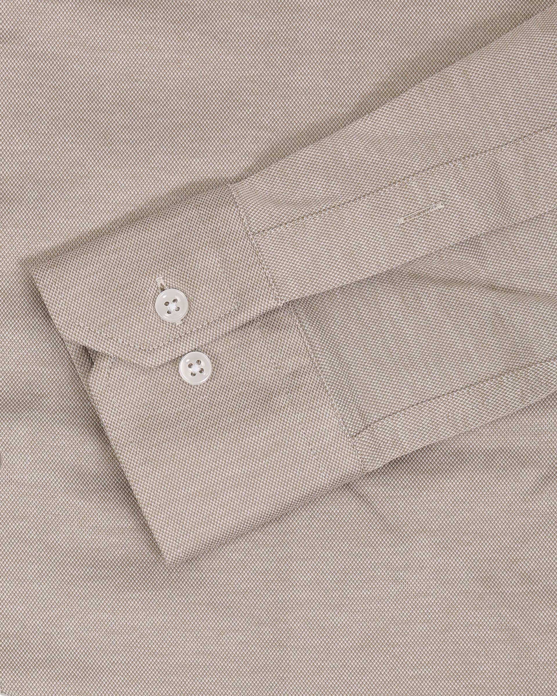 Gebreid overhemd van 100% katoen met button-down kraag – Model 25-005