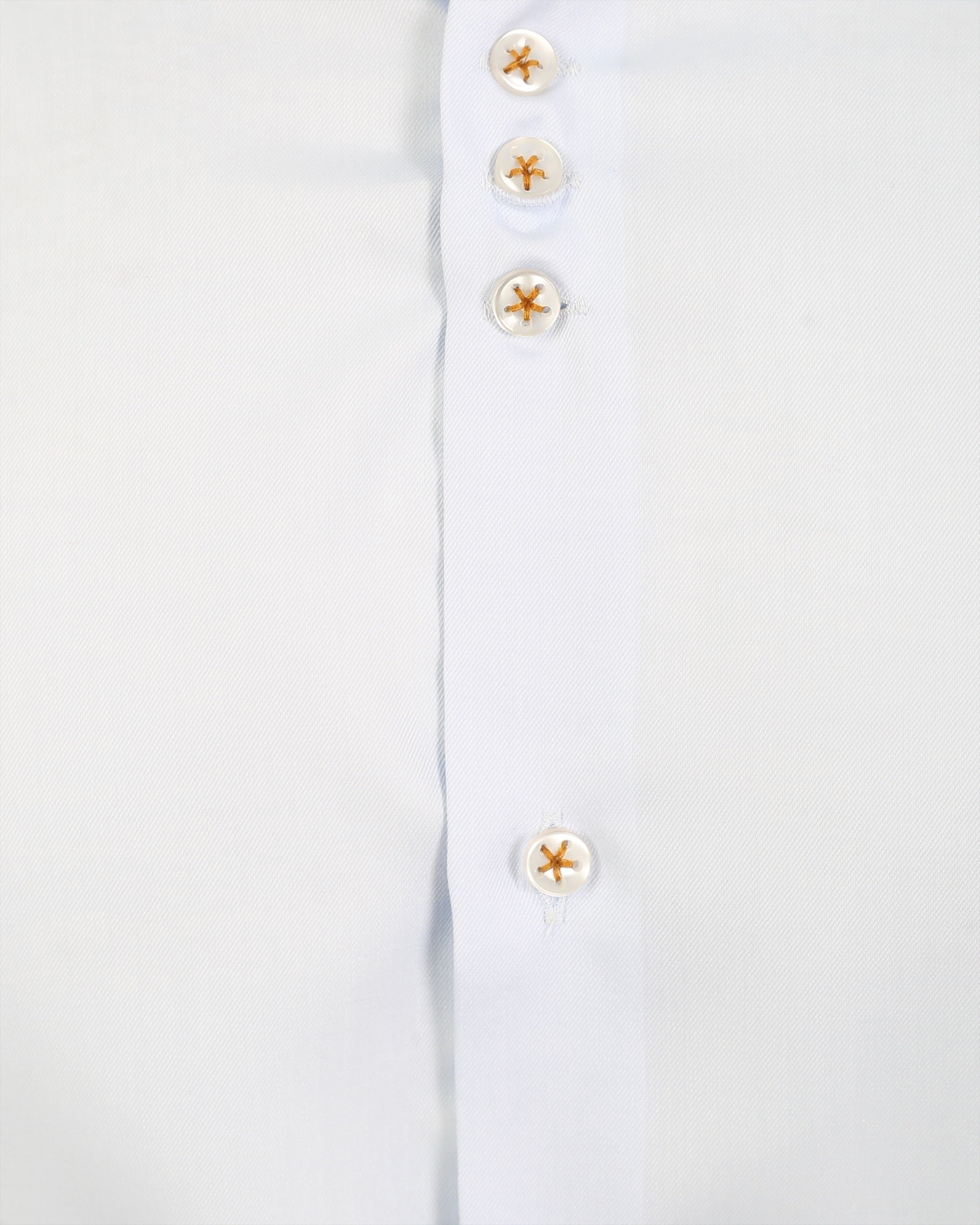 Bügelfreies Twill-Hemd aus 100% Baumwolle in Slim Fit mit floralen Kontrastdetails – Modell 25-026