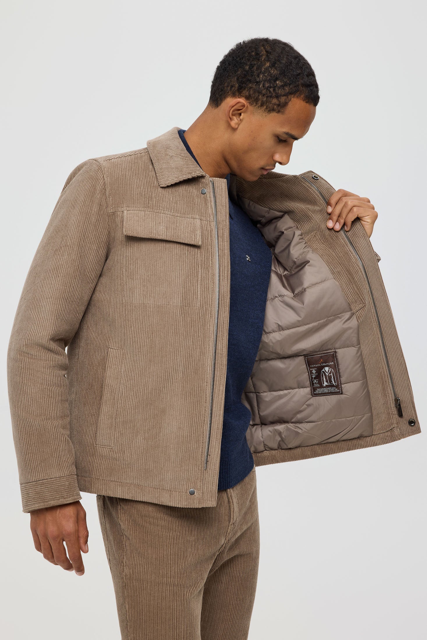 Men's Premium Lightweight Jacket – Velvet | Style 6066