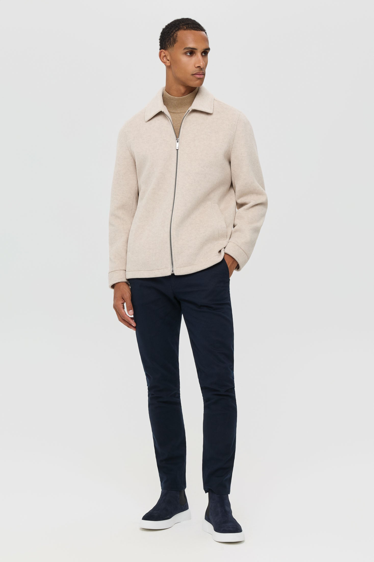 Men’s Premium Lightweight Jacket – Melton Touch | Style 6067