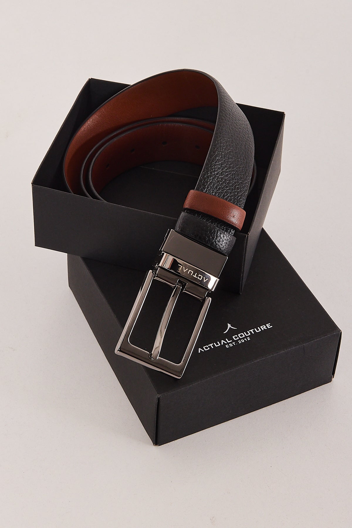 Men’s Premium Genuine Leather Reversible Belt | Style 3003