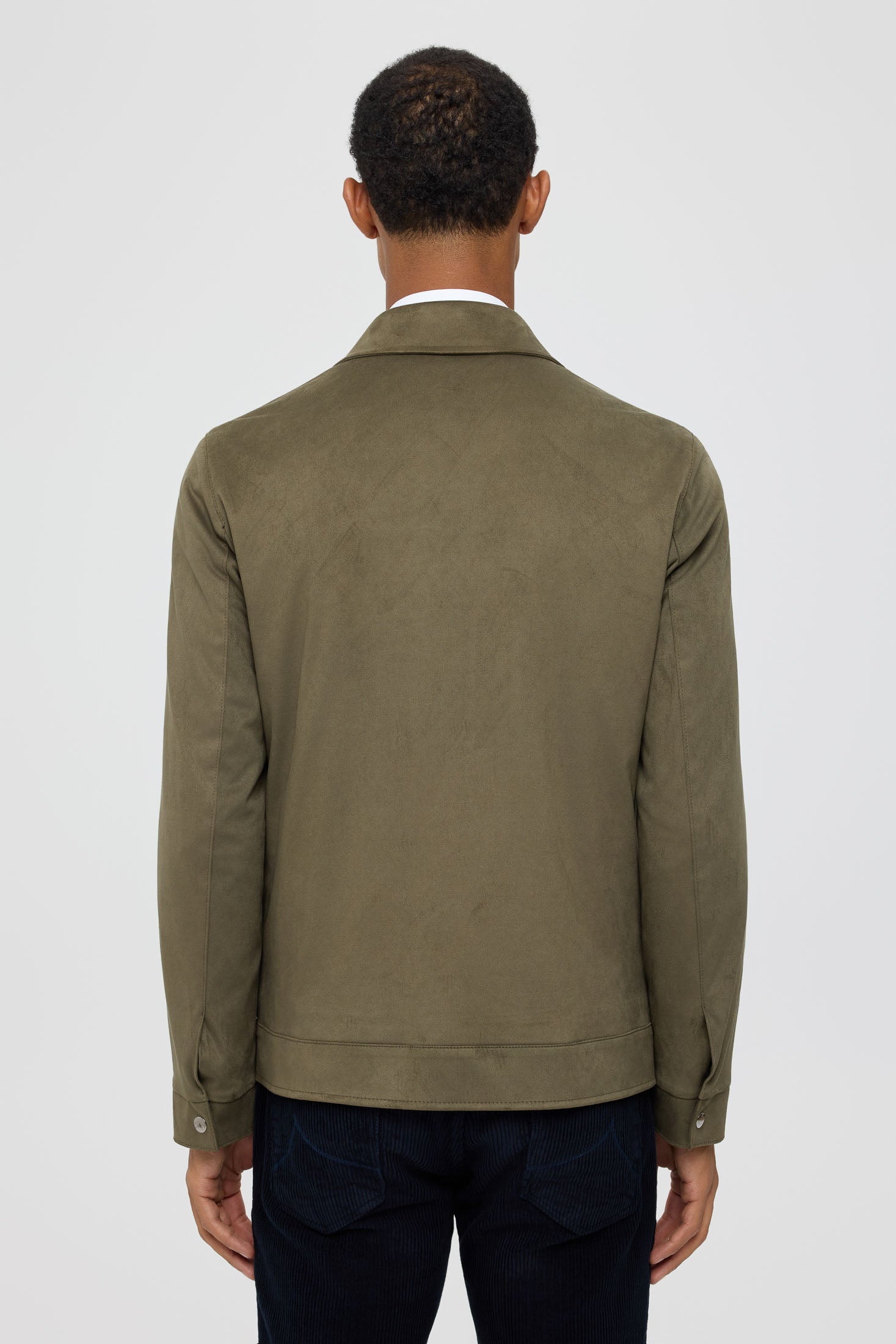 Men's Premium Lightweight Jacket – Suede-Effect Nubuck Finish | Style 6063