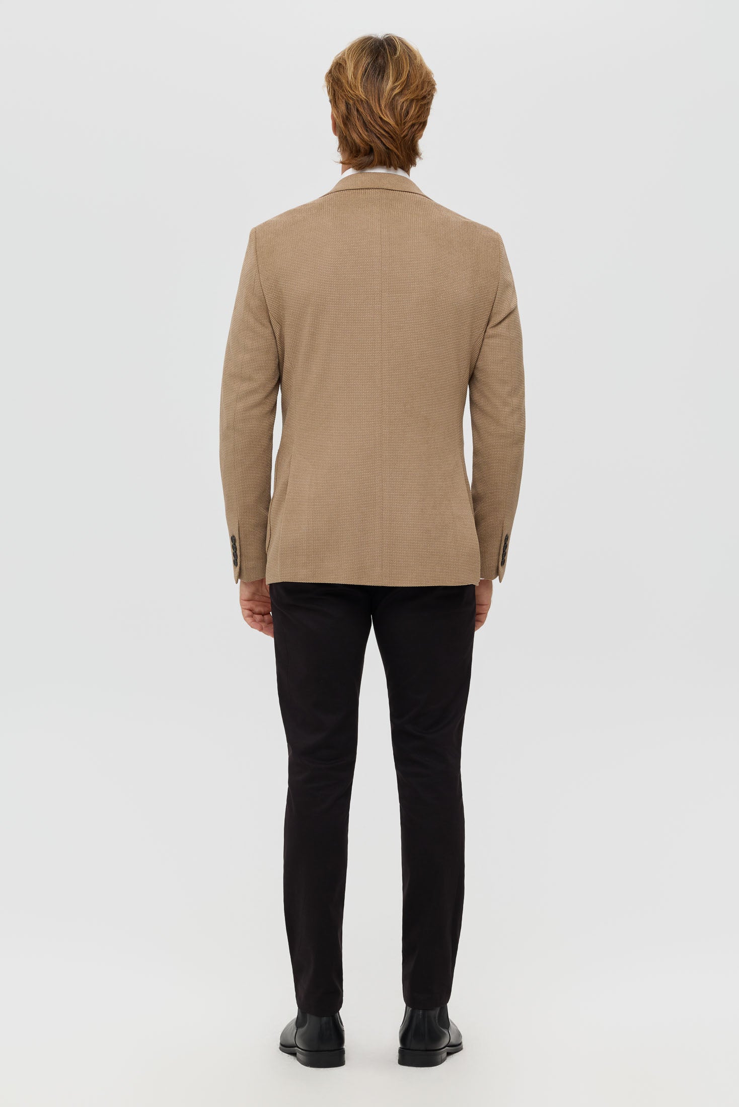 Hochwertiger Herren-Strickblazer – Strukturierter Komfort-Stretch | Modell 7182