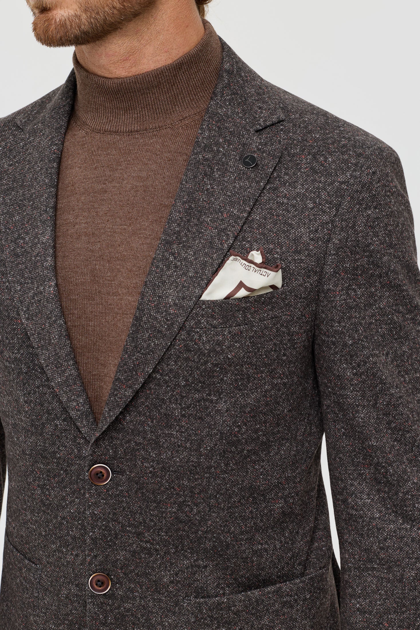 Men’s Premium Knit Blazer – Heritage Texture | Style 7184