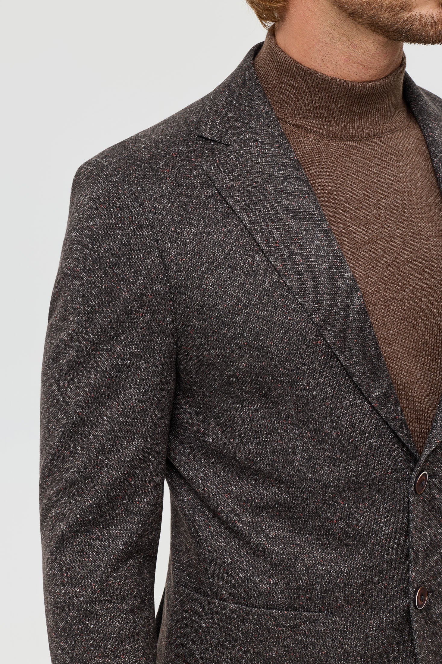 Hochwertiger Herren-Strickblazer – Klassische Strickstruktur | Modell 7184
