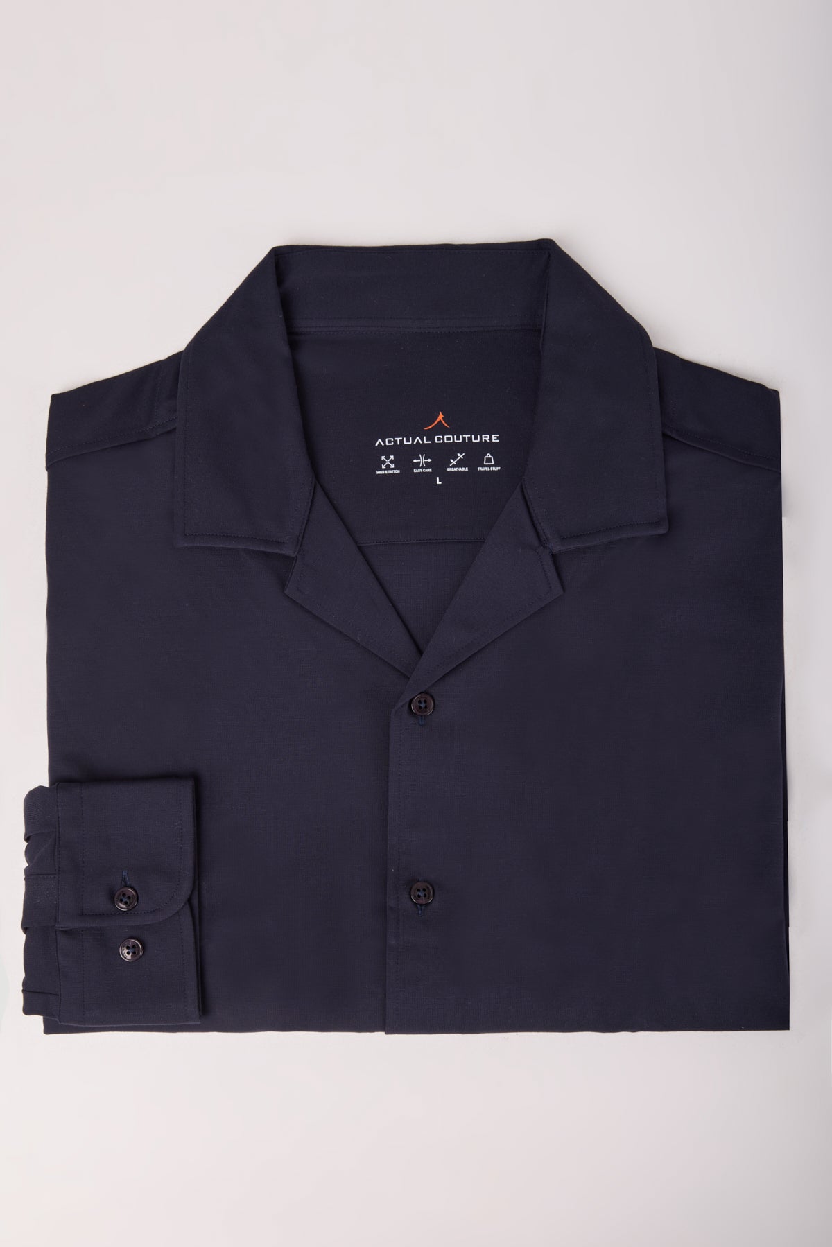 Premium Business Overhemd voor Heren – Zachte Stretch Jersey | Stijl 25-052