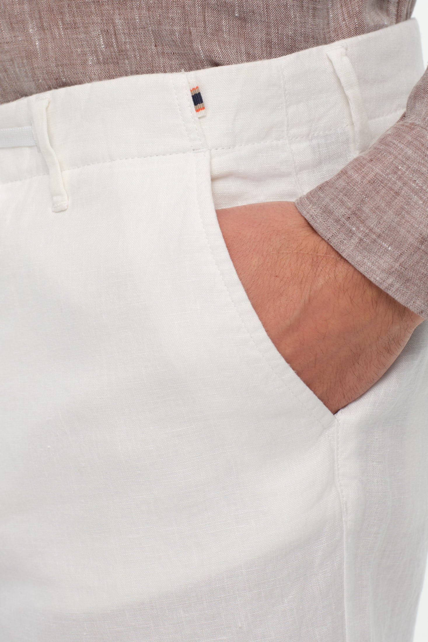 Premium Linen Drawstring Shorts in 100% Linen | Effortless Summer Comfort – Model 1438