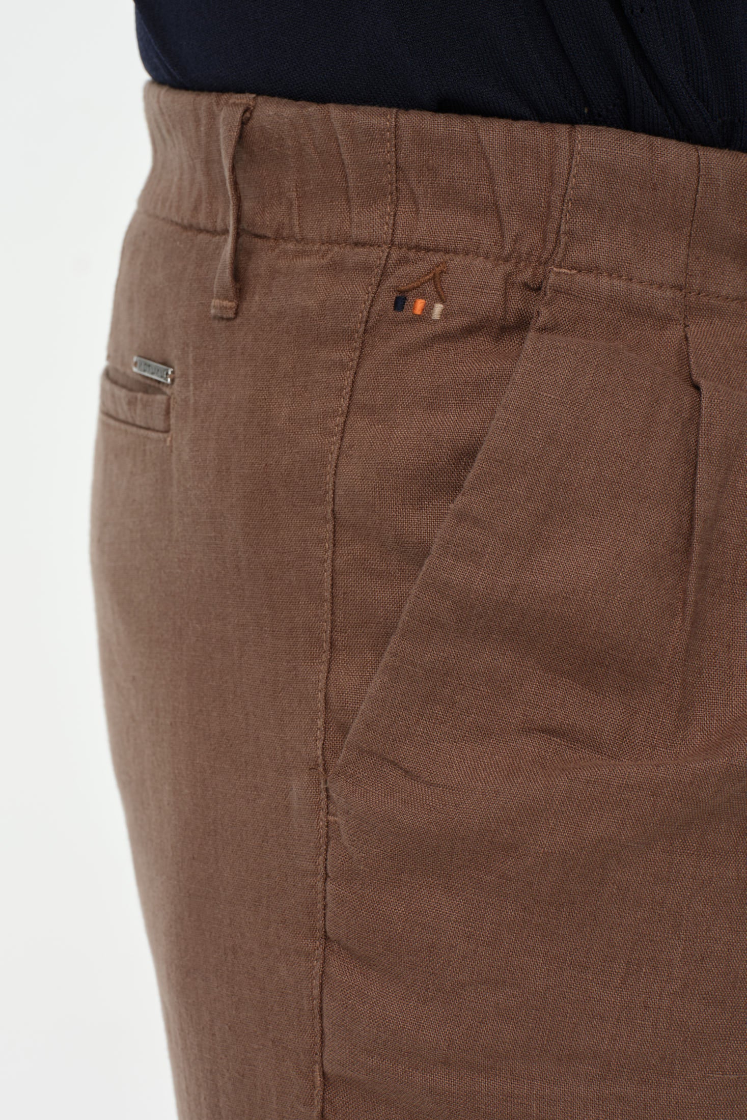 Premium Leinenhose mit Kordelzug aus 100% Leinen | Leichte Sommer-Eleganz – Modell 1439