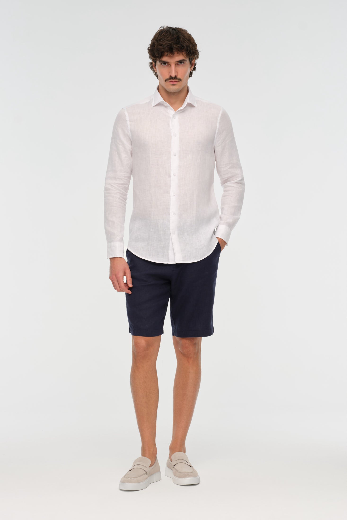 Pure Leinenhemd | Clean Sommer Tailoring – Modell 2026