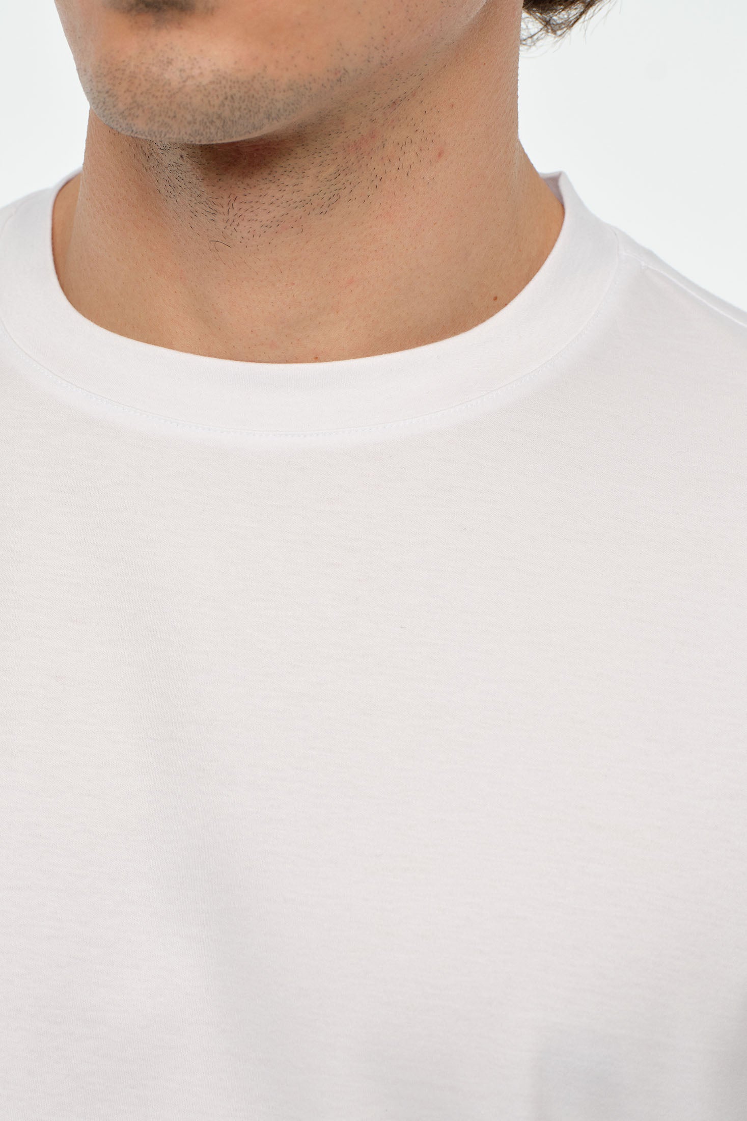 Herren Premium Basic T-Shirt aus merzerisierter Baumwolle – Slim Fit | Stil 8508