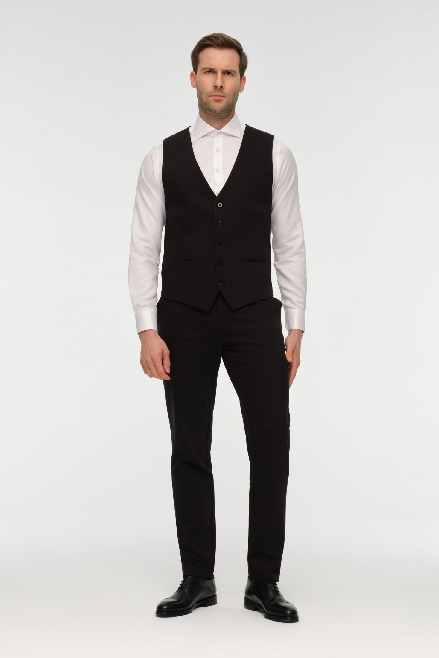 Getailleerd gilet | Clean Formal Essential – Model W-001