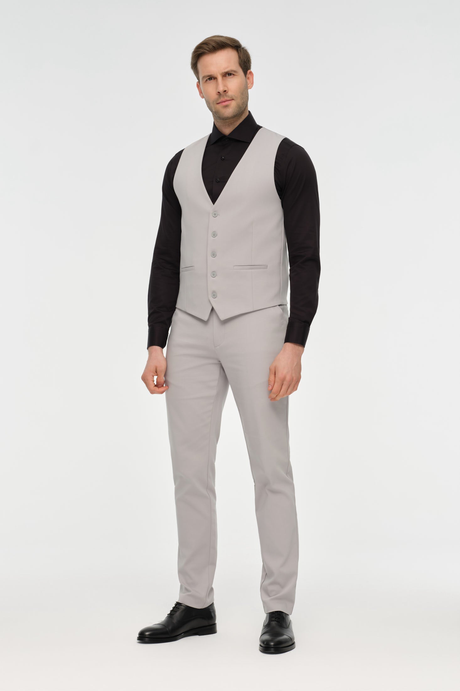 Getailleerd gilet | Clean Formal Essential – Model W-001
