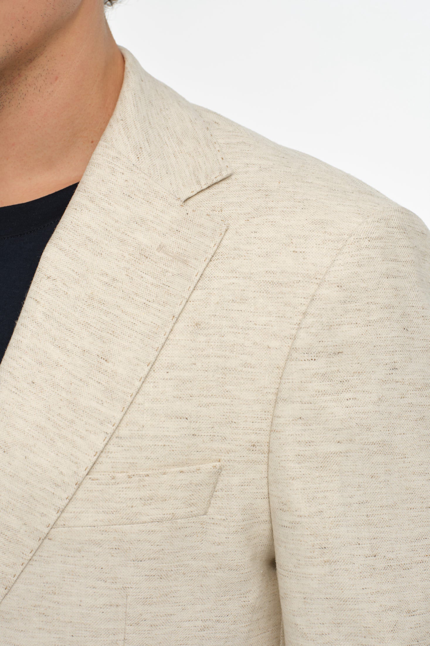 Tailored Fit Blazer | Modern Linen Blend – Model 4082