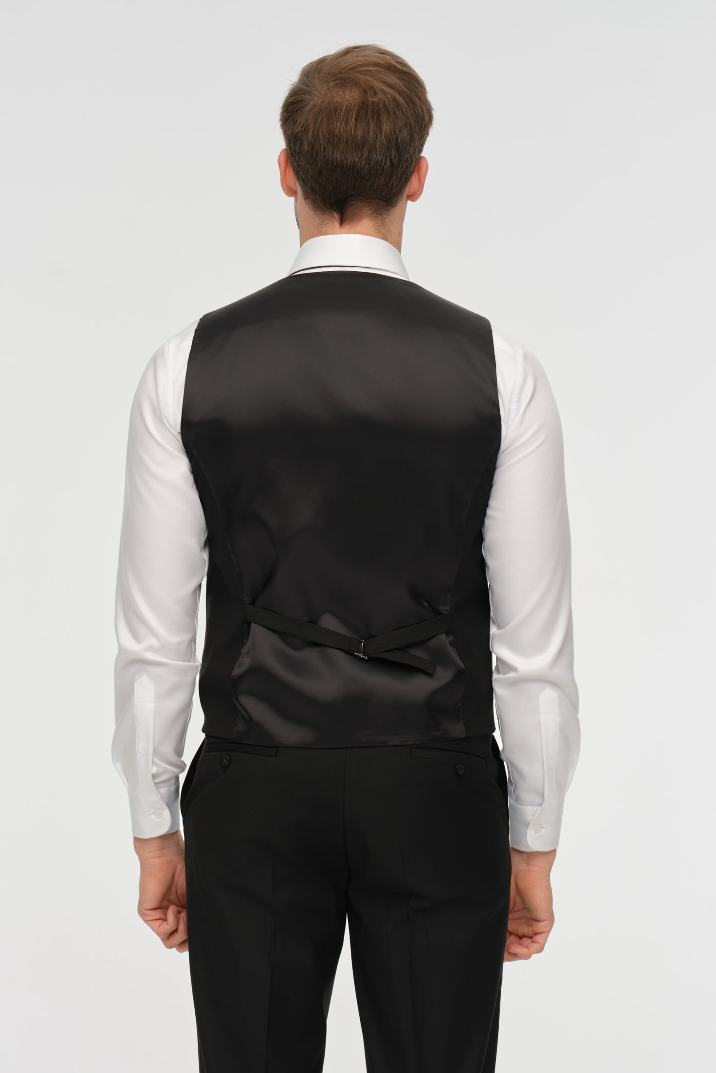 Tailored Vest | Double-Breasted Formal Style – Model W-002