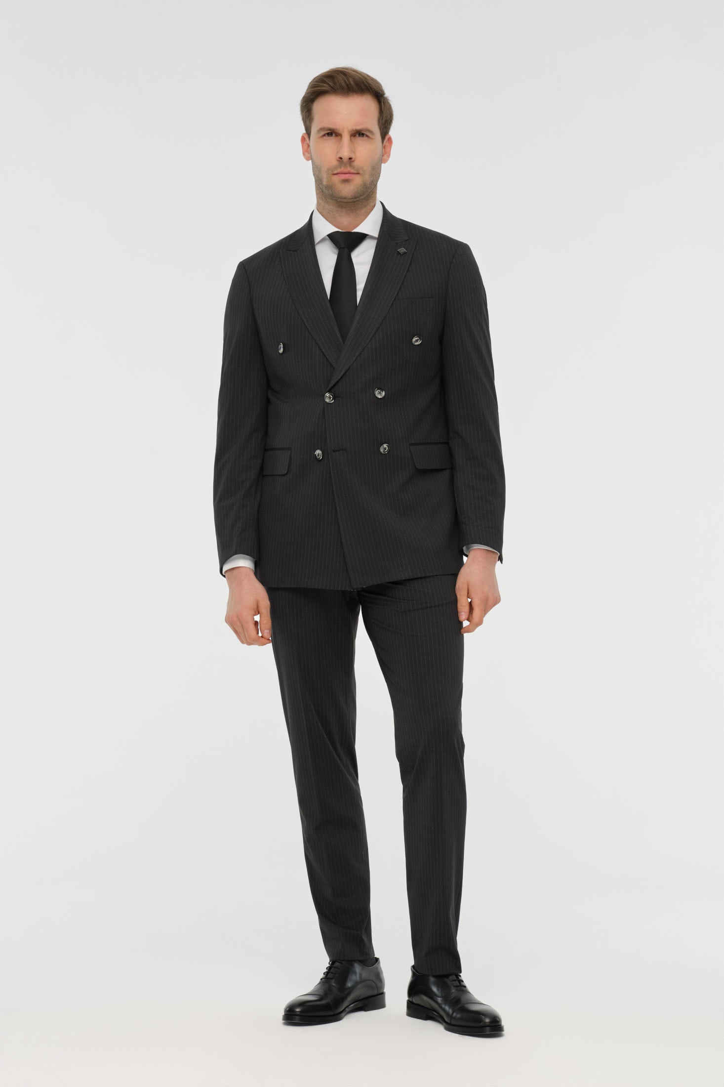 Double-Breasted Tailored Fit Suit | Modern Elegance – Model 4078