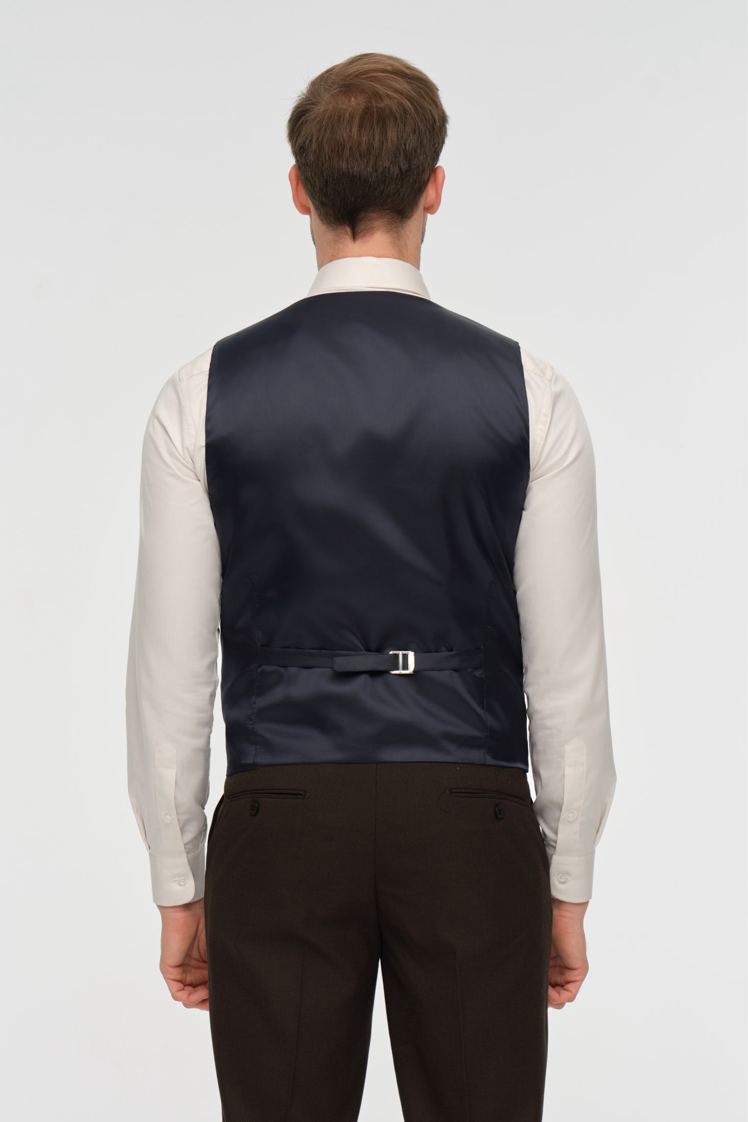 Tailored Vest | Reversible Double-Sided Design – Model W-003