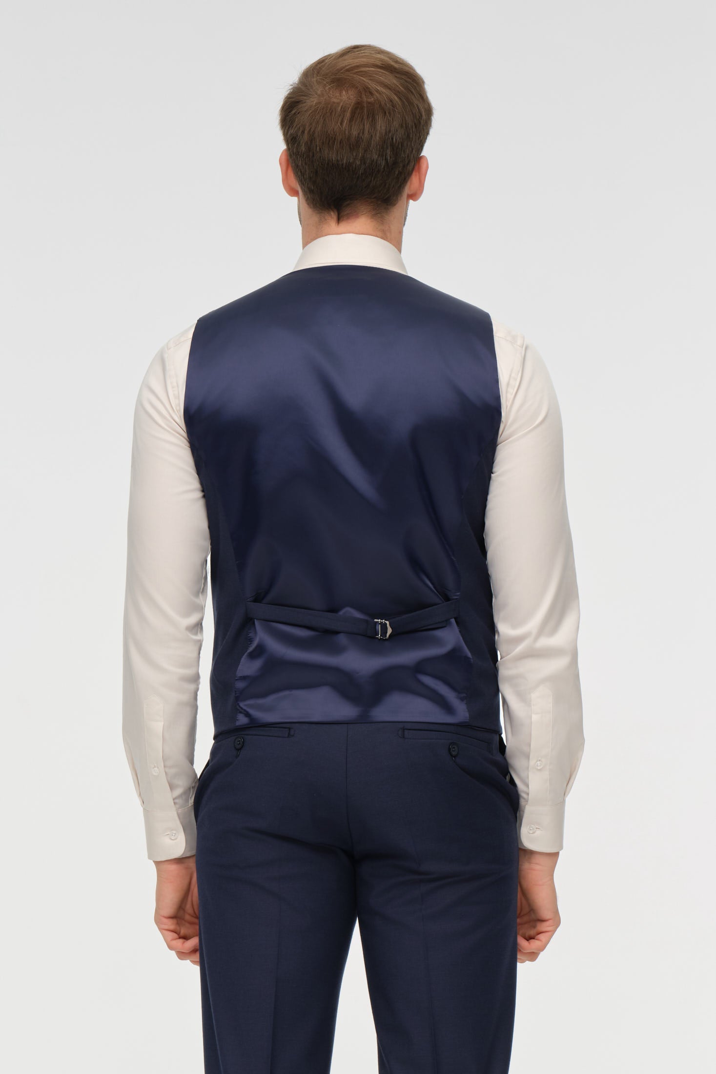 Tailored Vest | Double-Breasted Formal Style – Model W-002