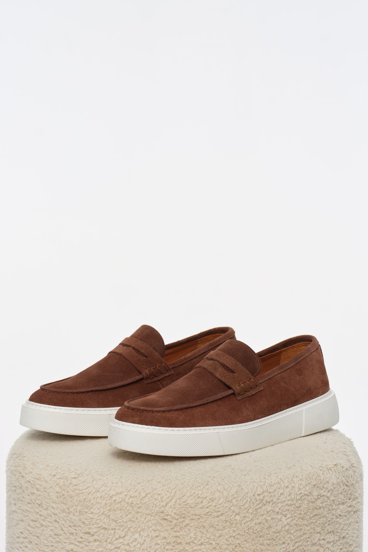 Men’s Premium Suede Loafer Shoes – 100% Genuine Leather