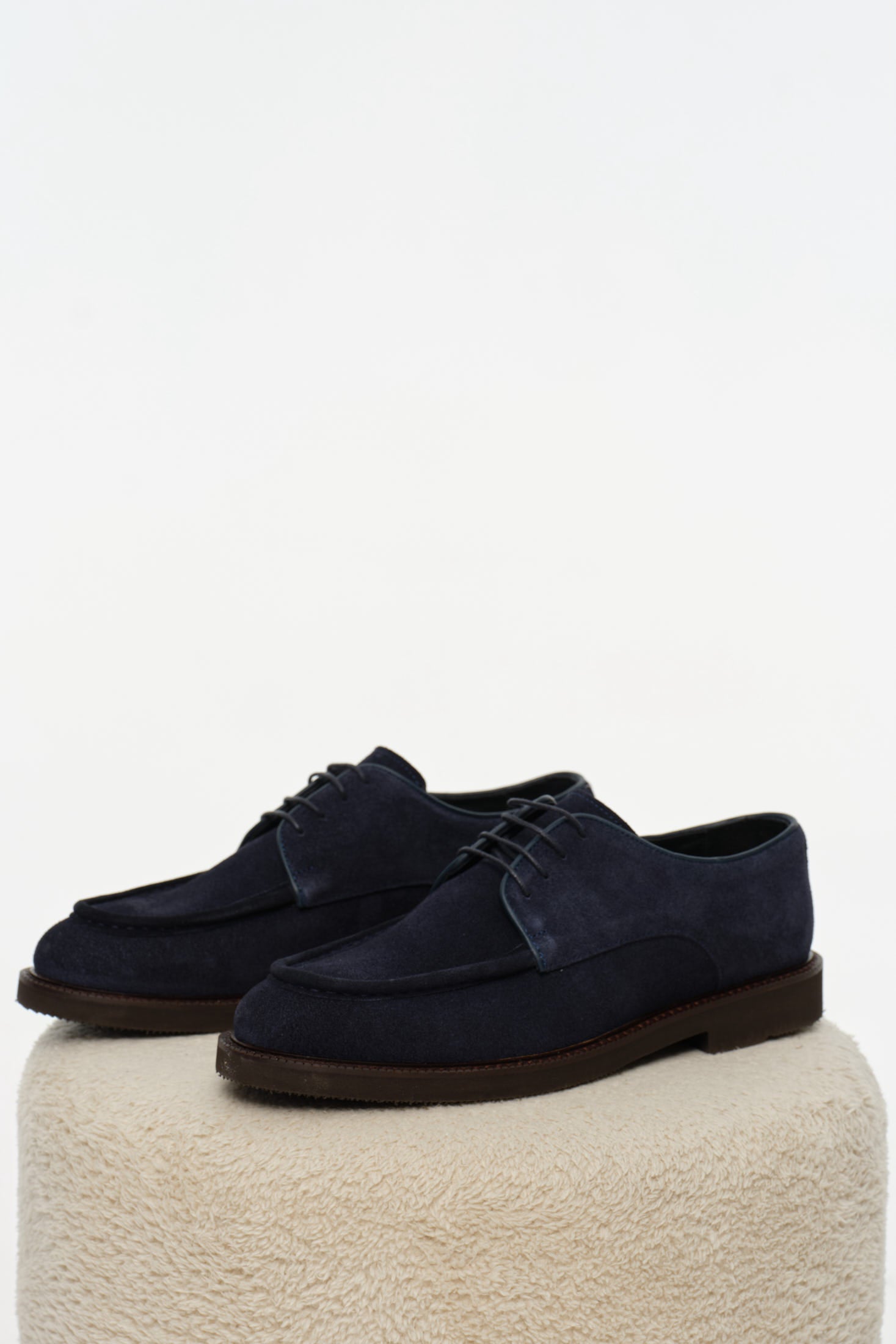 Suede Leather Derby Shoes | Refined Smart Casual Footwear