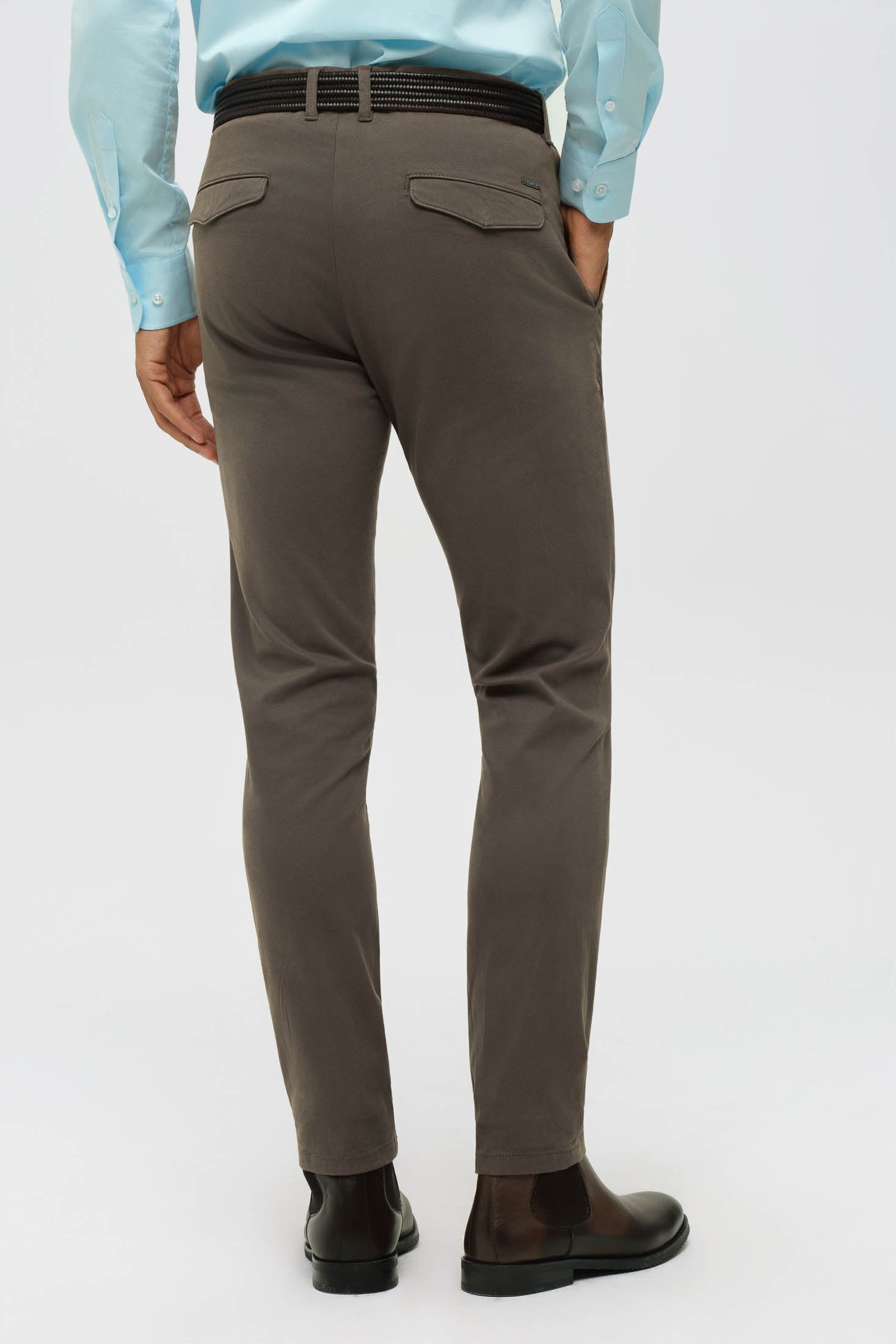 Slim-Fit-Chino-Hose aus Tencel-Mischgewebe für Herren | Modell 1430