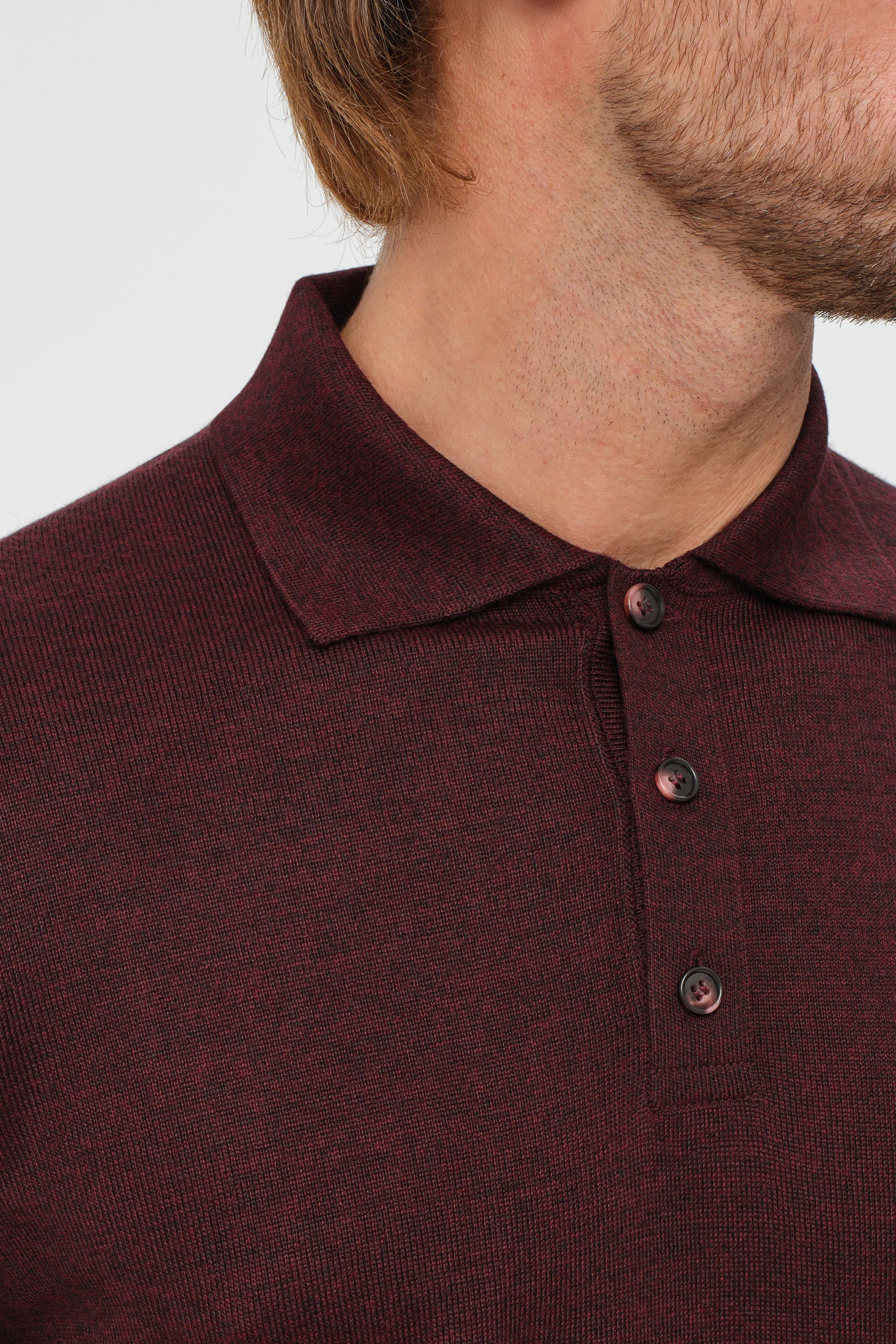 Men’s Premium Long-Sleeve Knit Pullover – Wool Blend Comfort | Style 8014