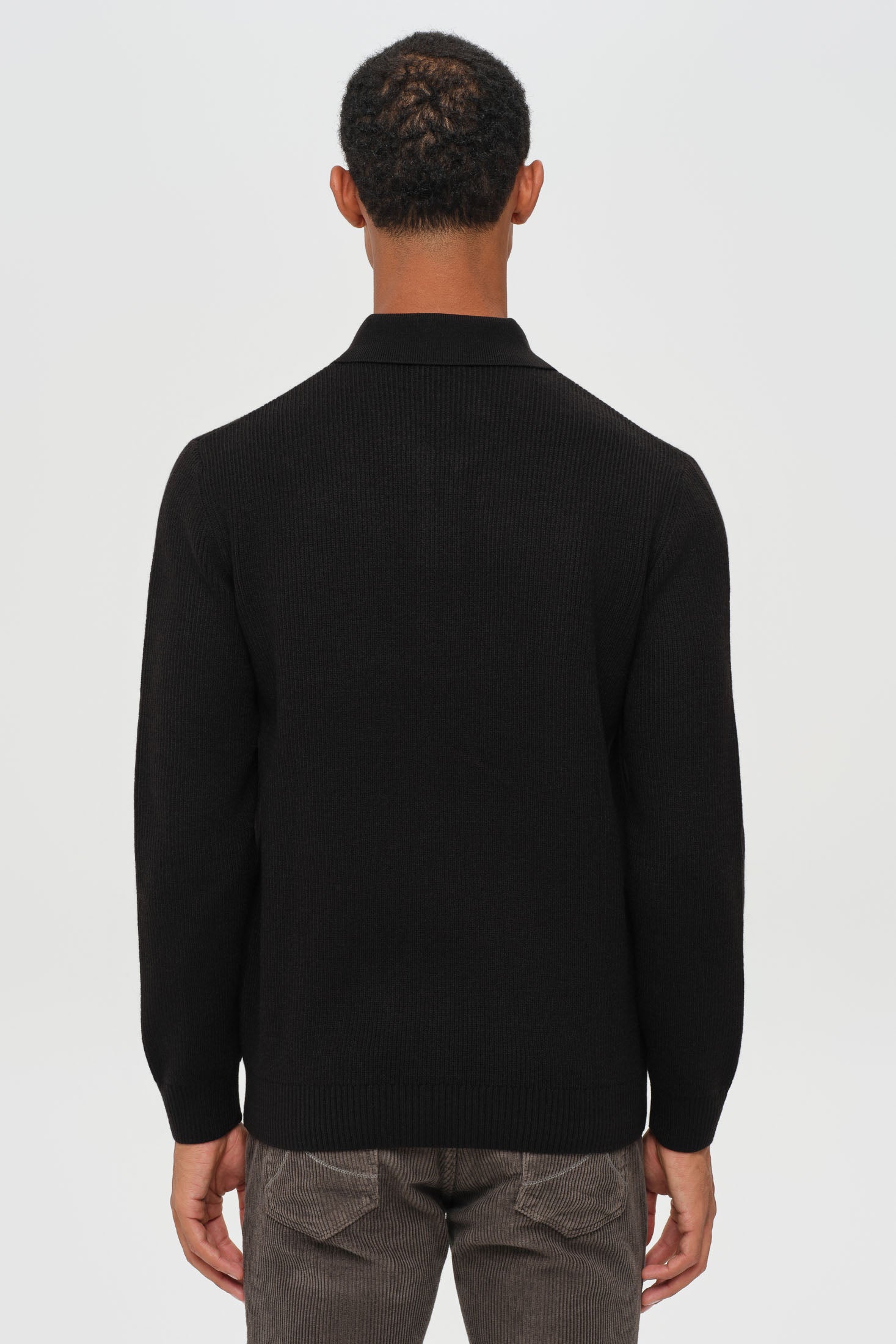 Hochwertiger Herren-Strickpullover mit halbem Reißverschluss – Weiches Stretchmaterial | Modell 8024