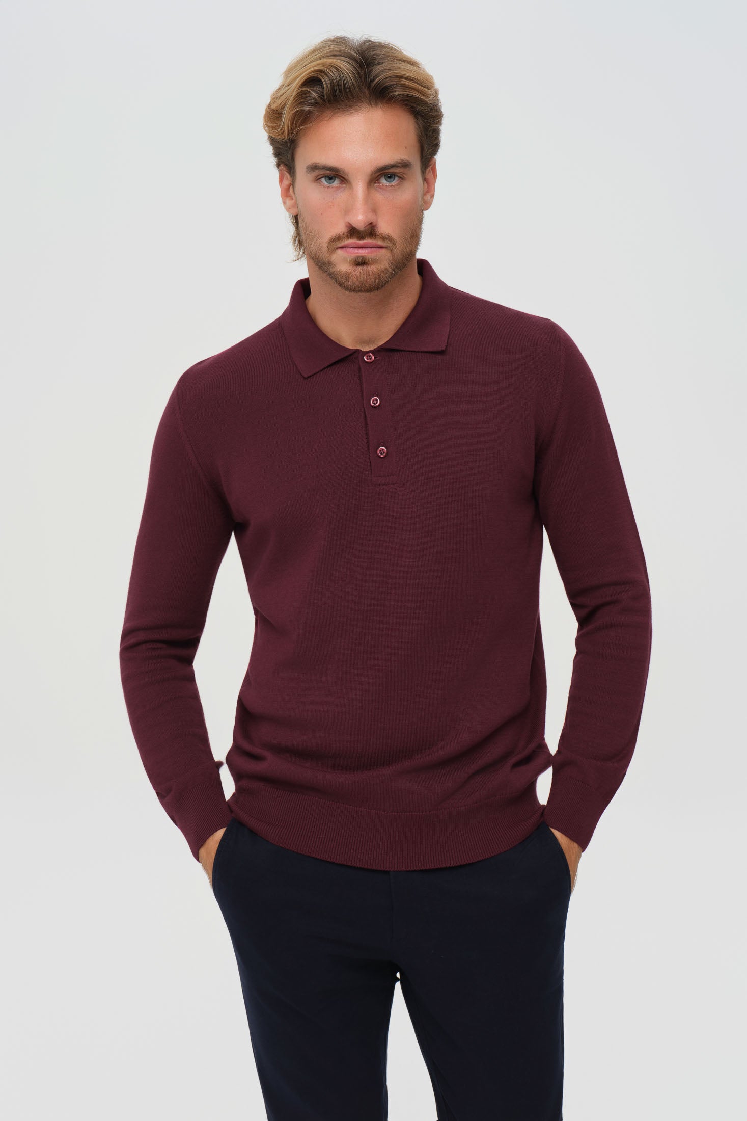 Men’s Premium Knit Pullover | Style 8018
