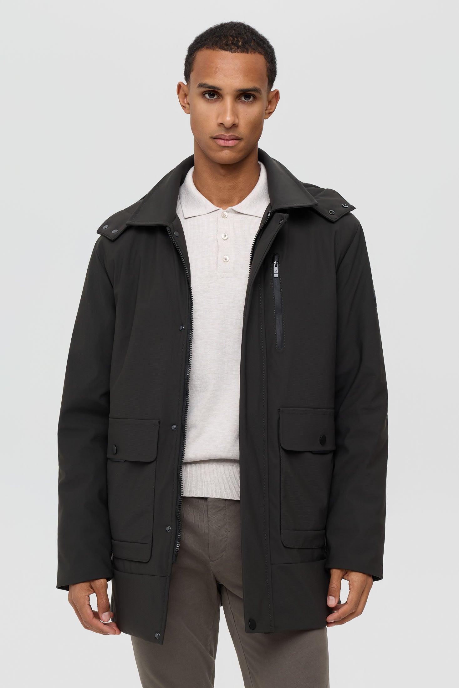 Hochwertiger Herren-Steppmantel – Technisches Isoliergewebe | Modell 6062