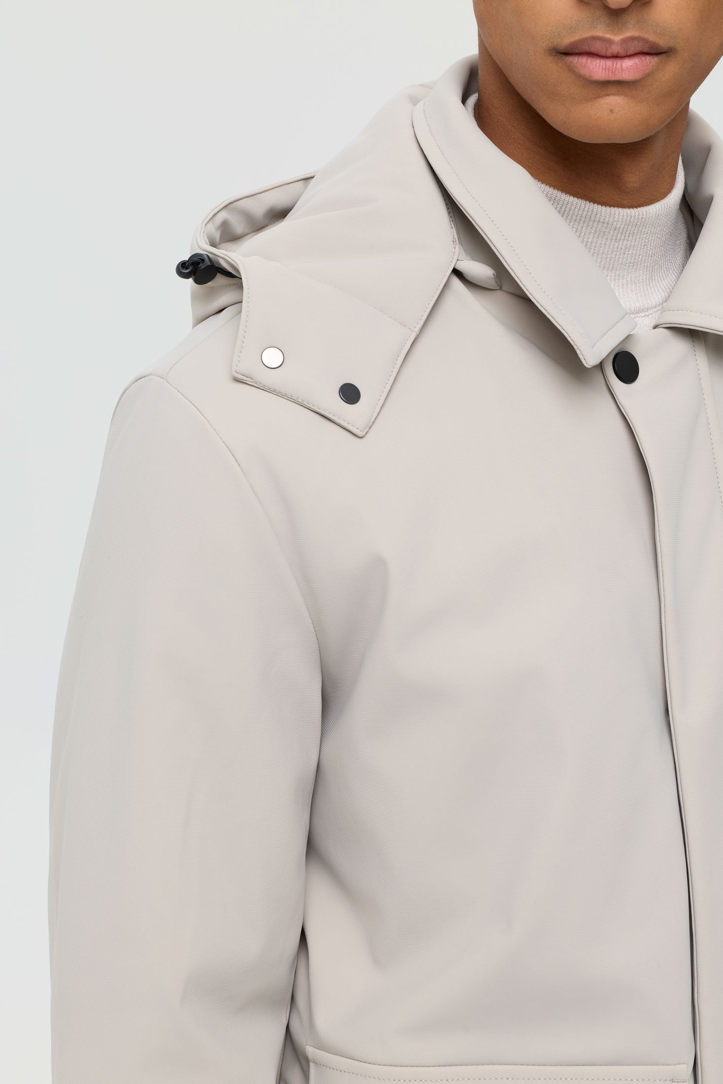 Hochwertiger Herren-Steppmantel – Technisches Isoliergewebe | Modell 6062