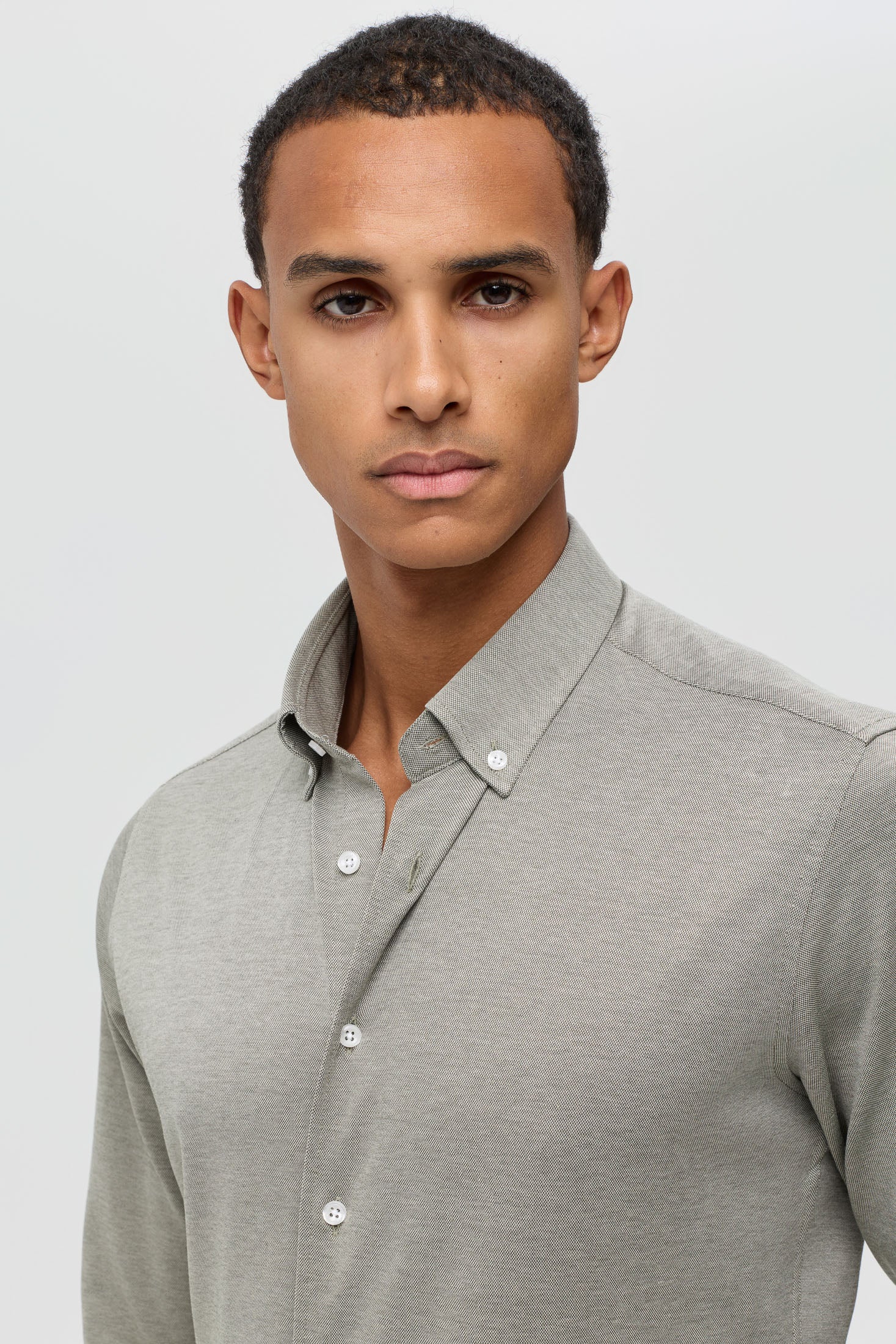 Men’s Premium Business Shirt – Stretch Cotton Comfort | Style 25-041