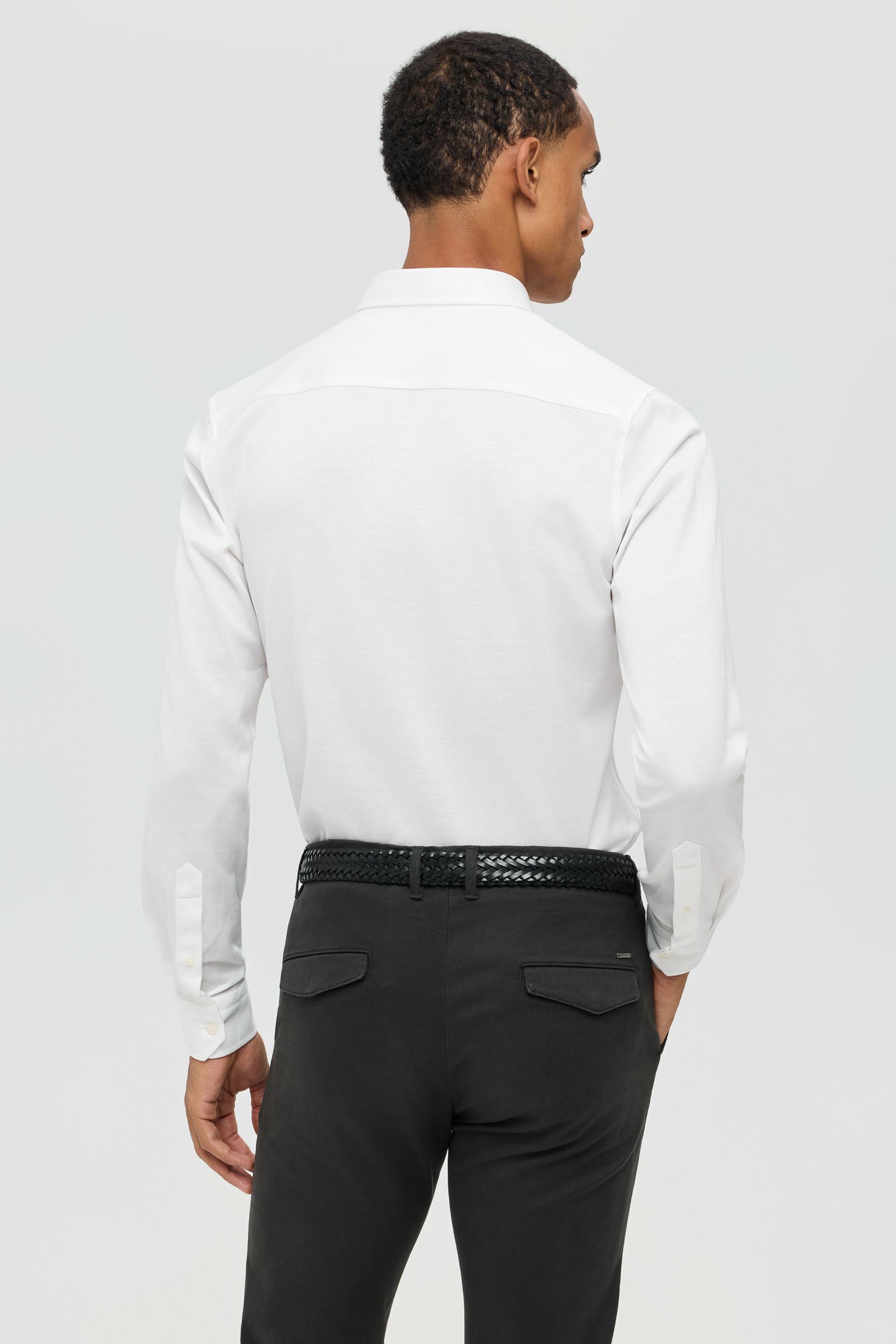 Hochwertiges Herren-Businesshemd – Komfortabler Stretch-Baumwollstoff | Modell 25-008