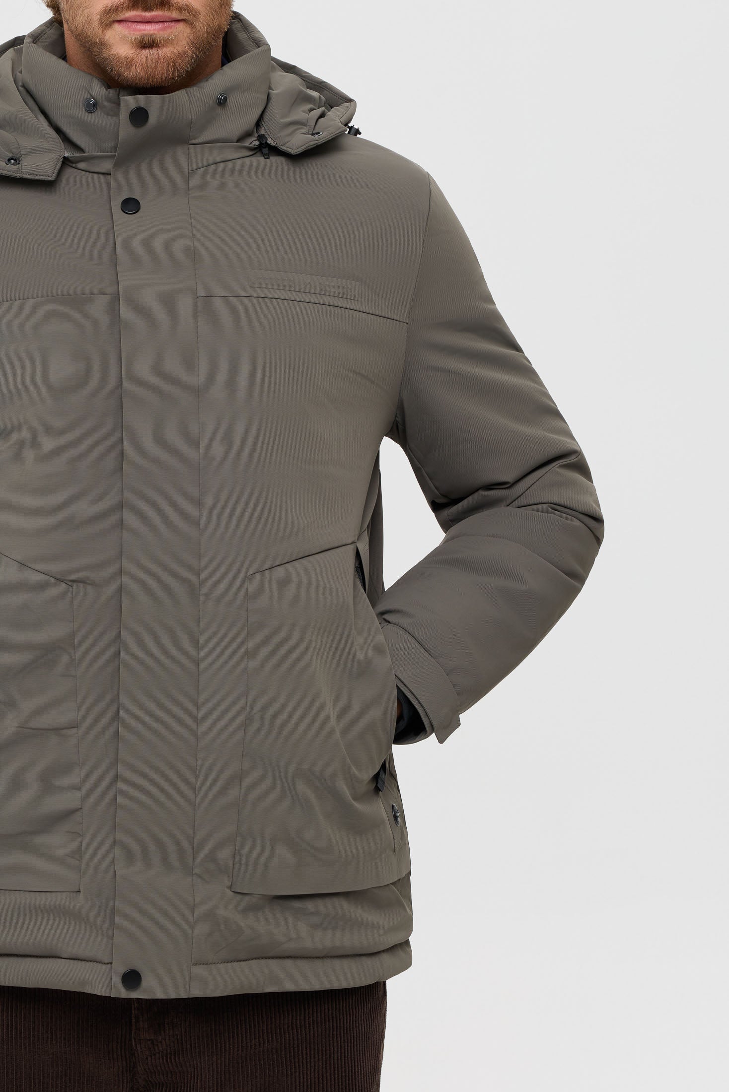 Men's Premium Puffer Coat – Technical Insulated Fabric | Style 6061