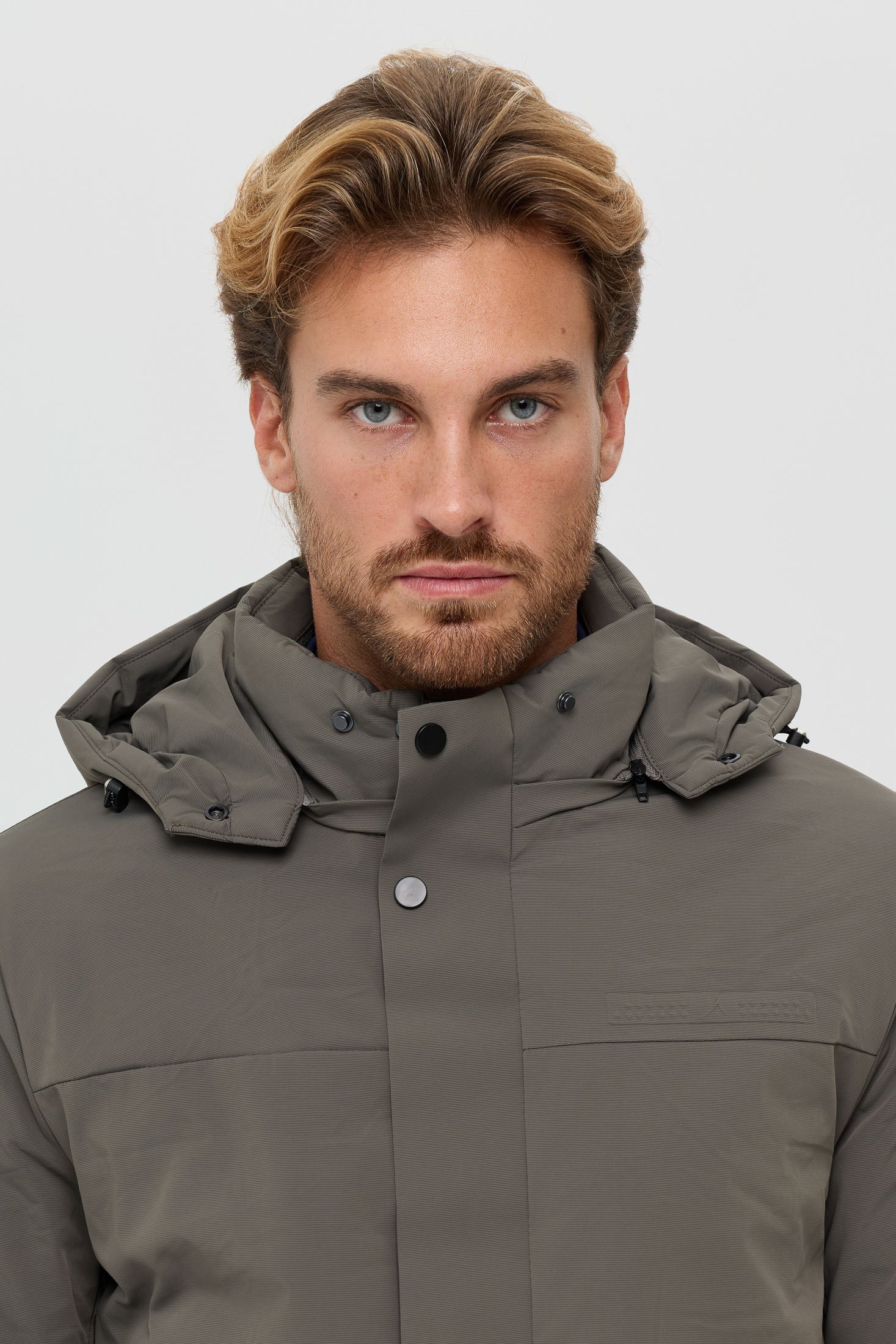 Men's Premium Puffer Coat – Technical Insulated Fabric | Style 6061