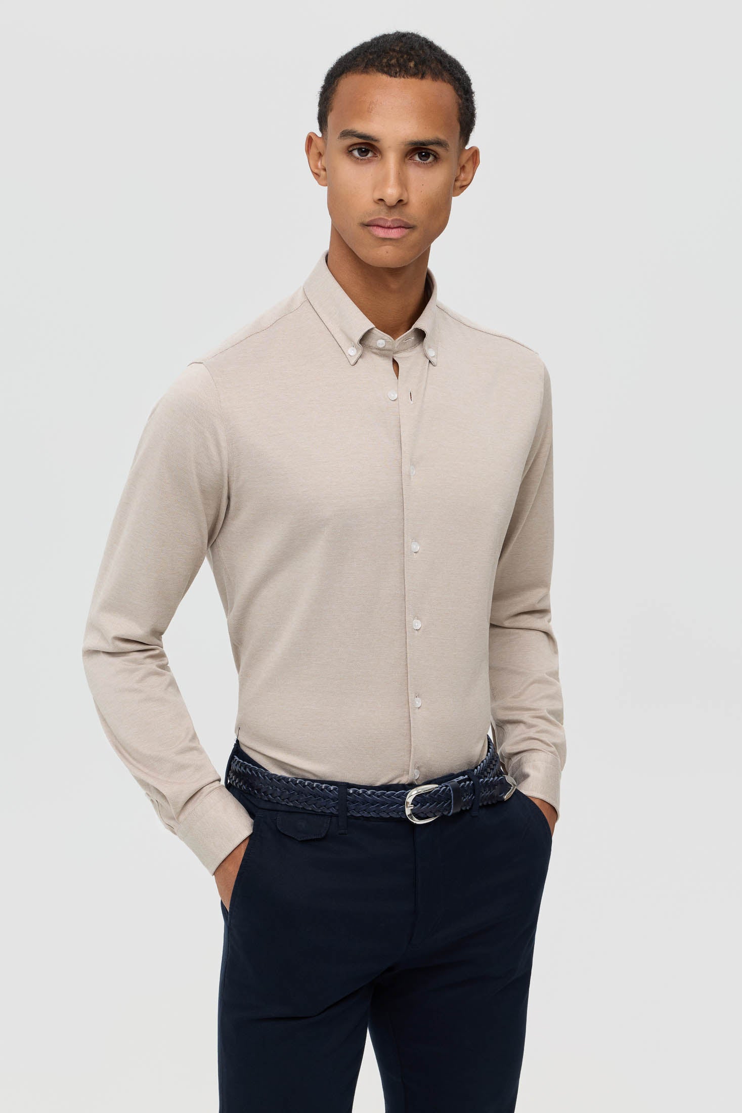 Men’s Premium Business Shirt – Stretch Cotton Comfort | Style 25-005