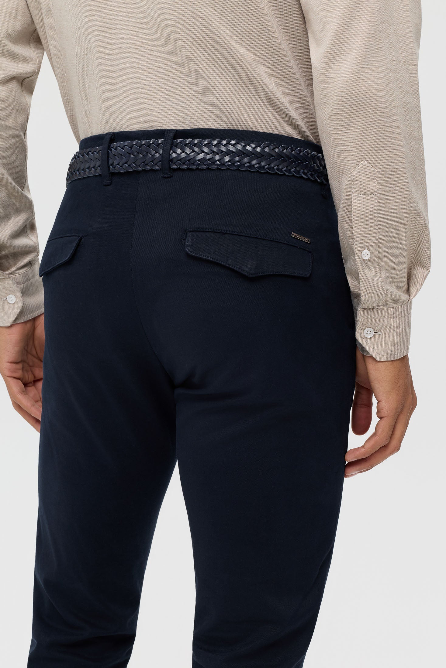 Slim-Fit-Chino-Hose aus Tencel-Mischgewebe für Herren | Modell 1430