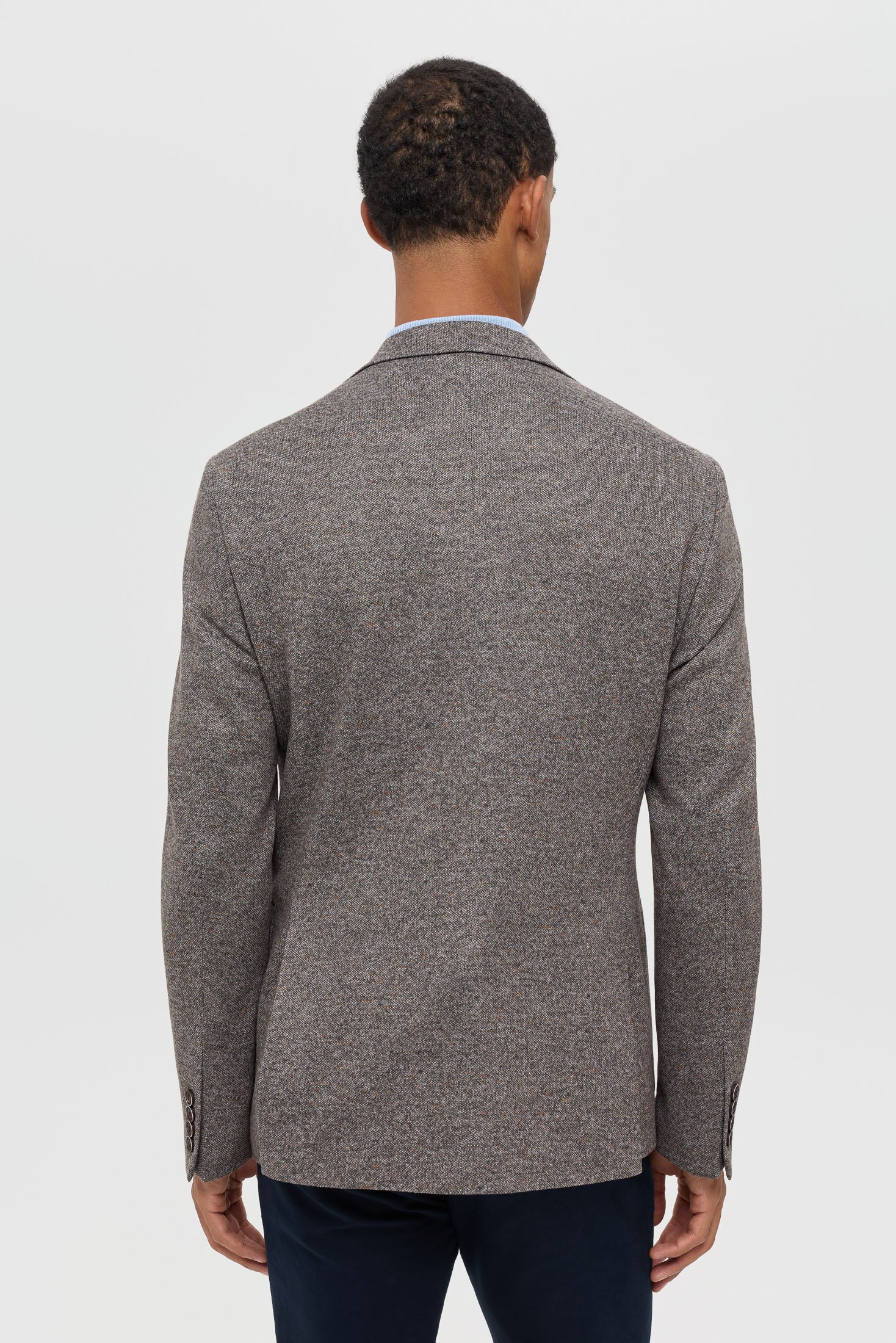 Men’s Premium Knit Blazer – Heritage Texture | Style 7184