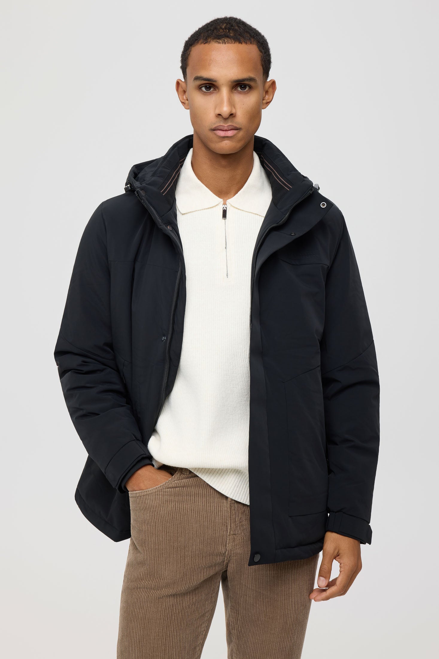 Men's Premium Puffer Coat – Technical Insulated Fabric | Style 6061