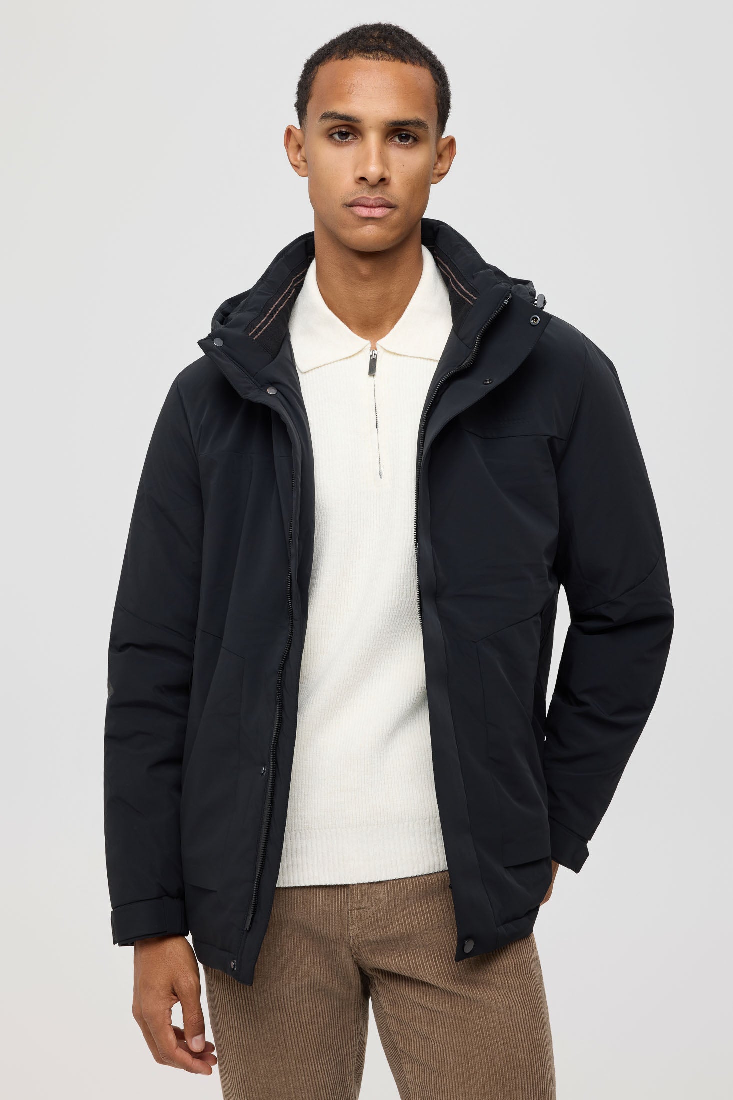 Men's Premium Puffer Coat – Technical Insulated Fabric | Style 6061