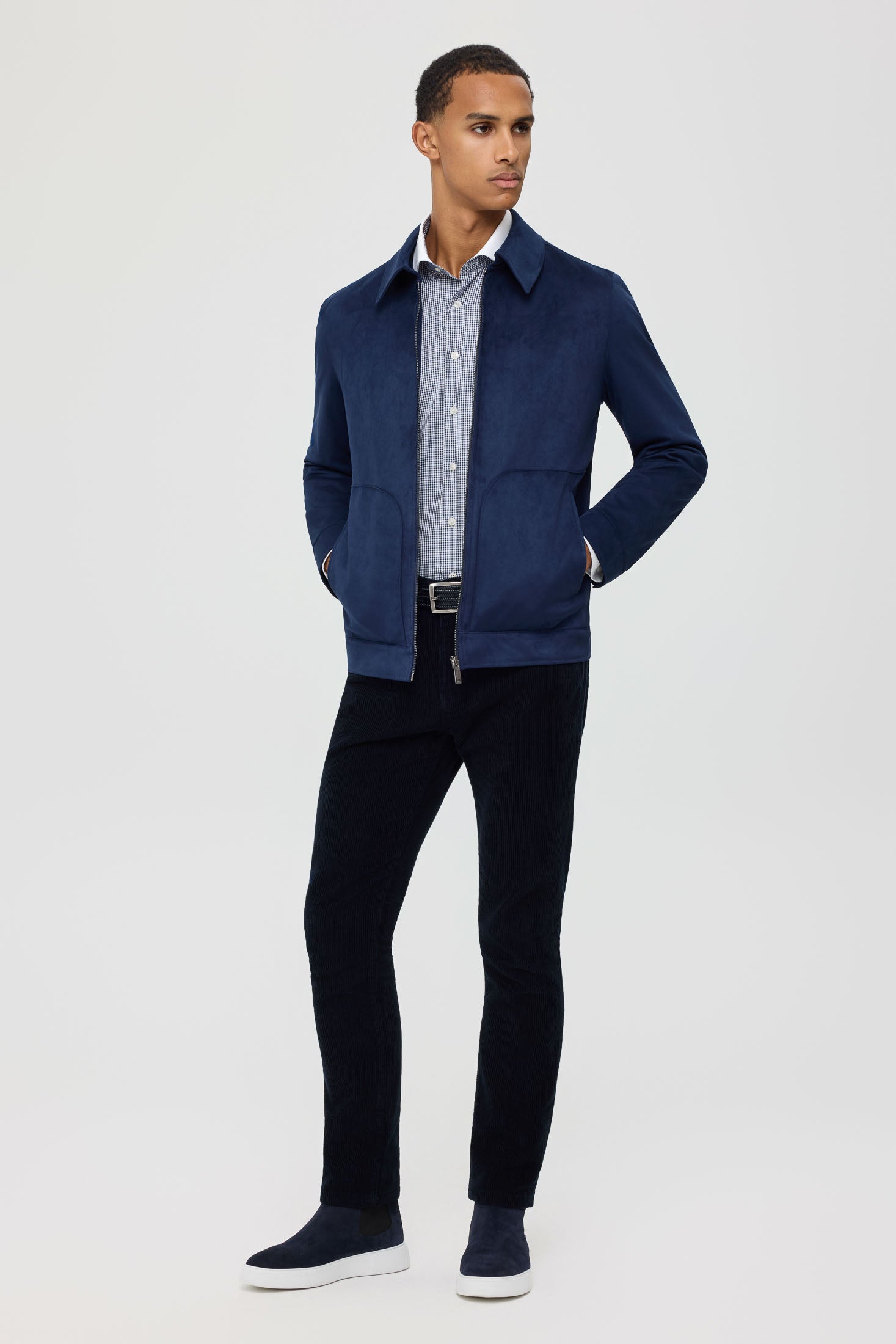 Men's Premium Jacket – Suede-Effect Nubuck Finish | Style 6063