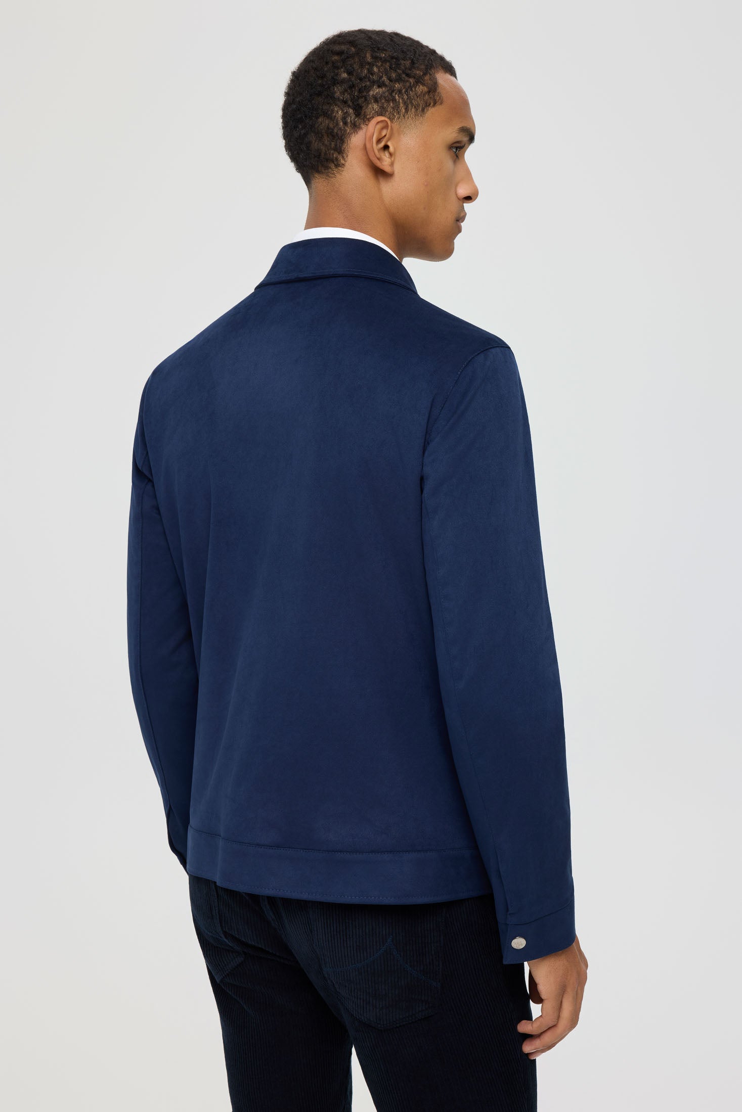 Men's Premium Lightweight Jacket – Suede-Effect Nubuck Finish | Style 6063