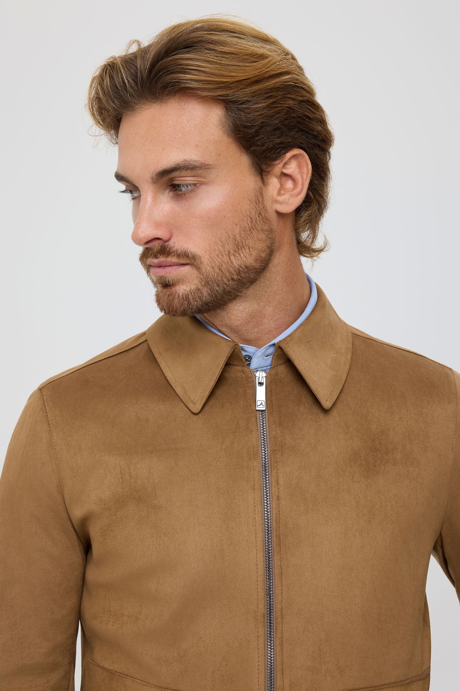 Men's Premium Jacket – Suede-Effect Nubuck Finish | Style 6063