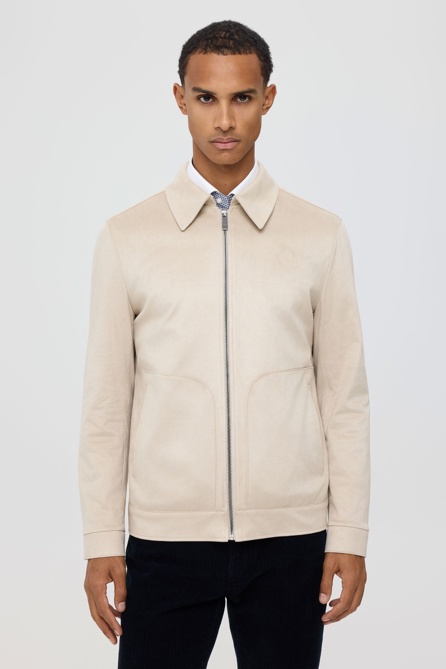 Men's Premium Jacket – Suede-Effect Nubuck Finish | Style 6063