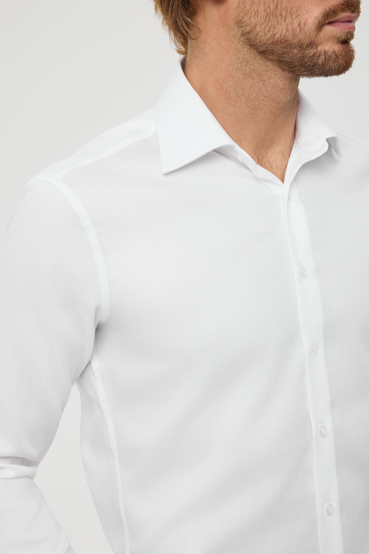 Men’s Premium Business Shirt – Non Iron Textured Weave | Style 25-014