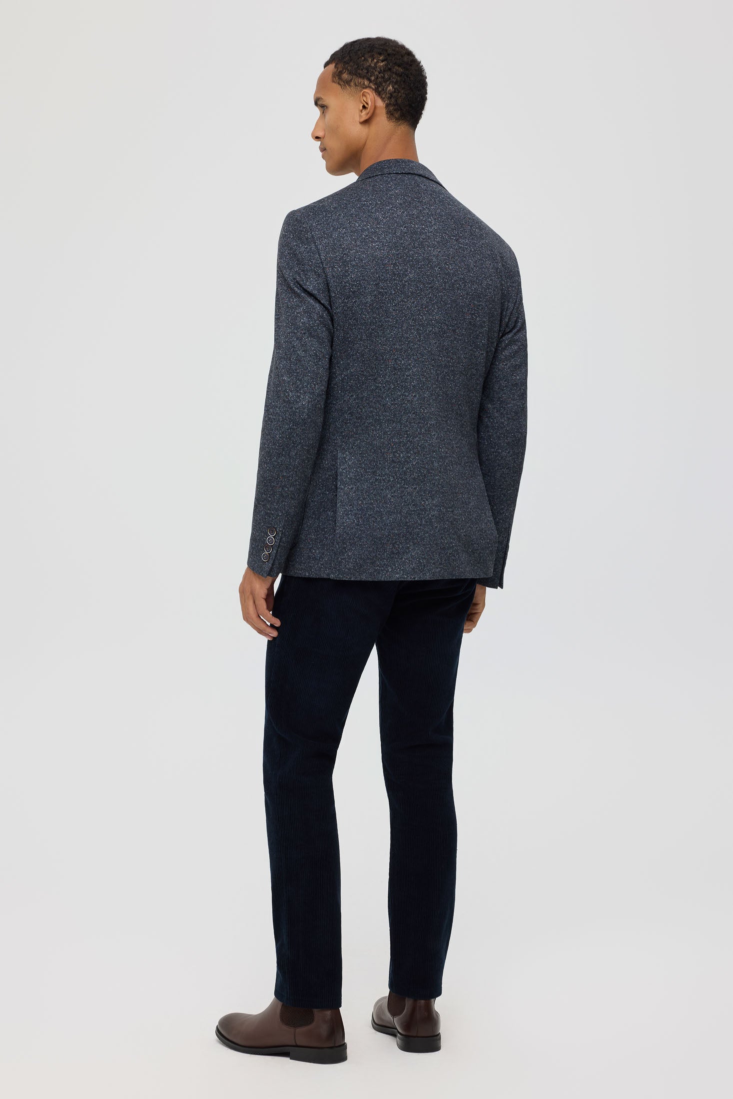 Men’s Premium Knit Blazer – Heritage Texture | Style 7184