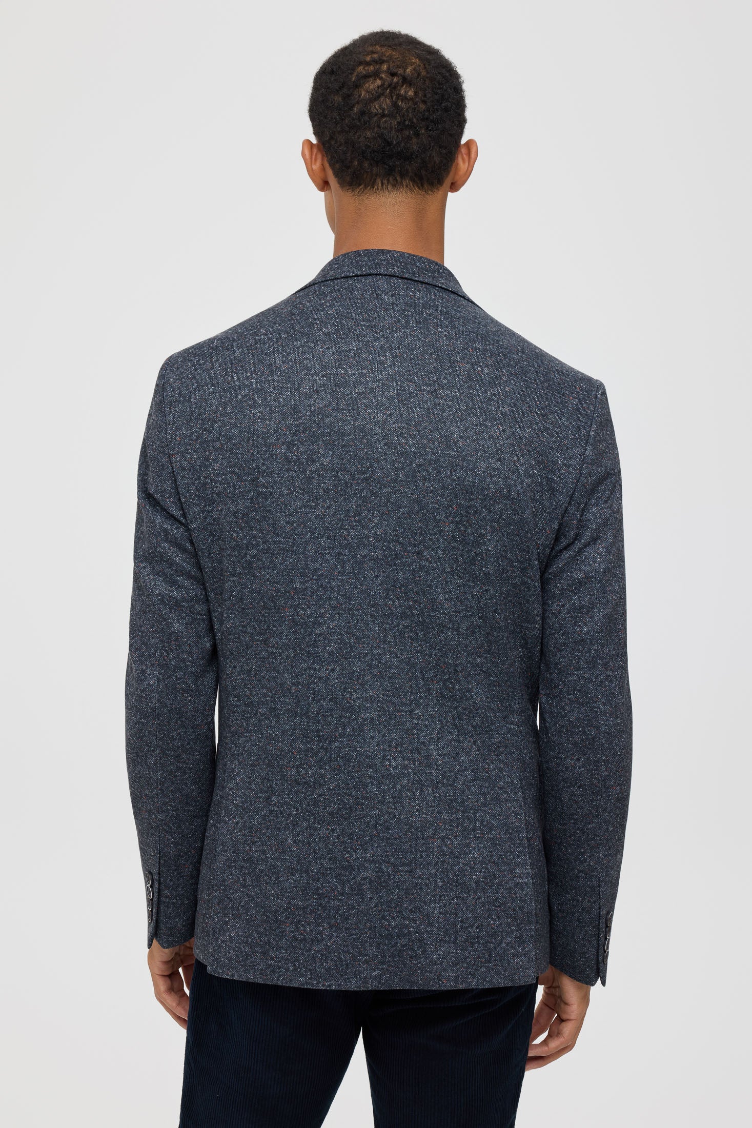 Men’s Premium Knit Blazer – Heritage Texture | Style 7184