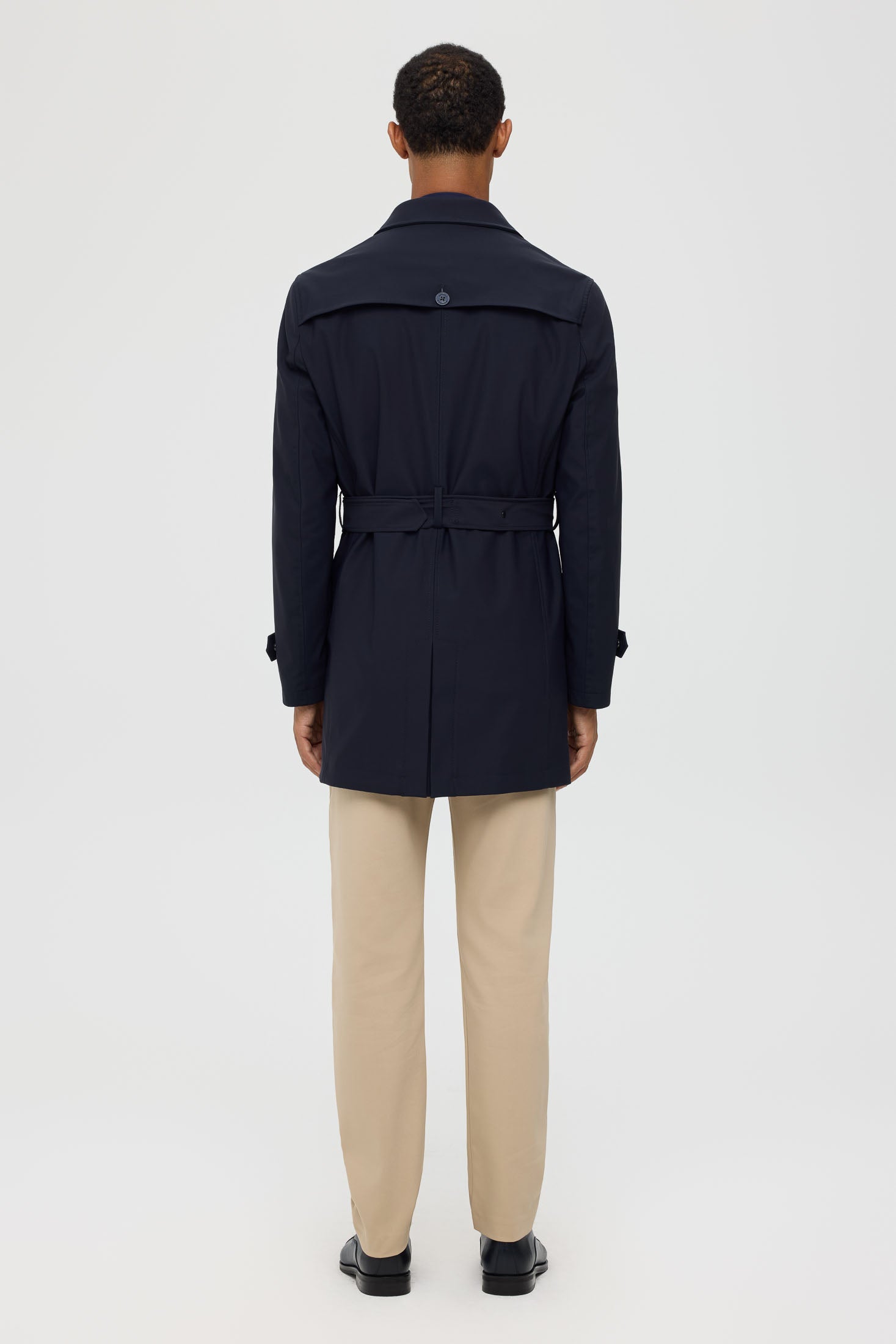 Men's Premium Trench Coat – Technical Stretch Fabric | Style 6064