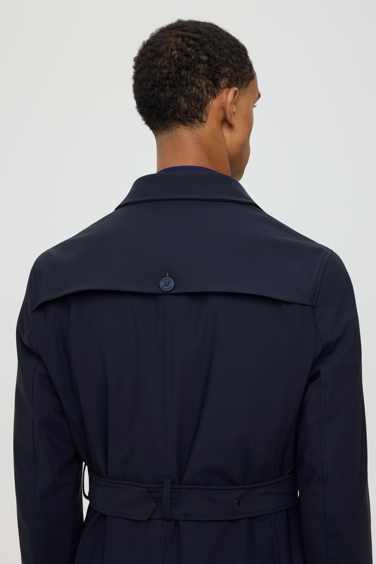 Men's Premium Trench Coat – Technical Stretch Fabric | Style 6064