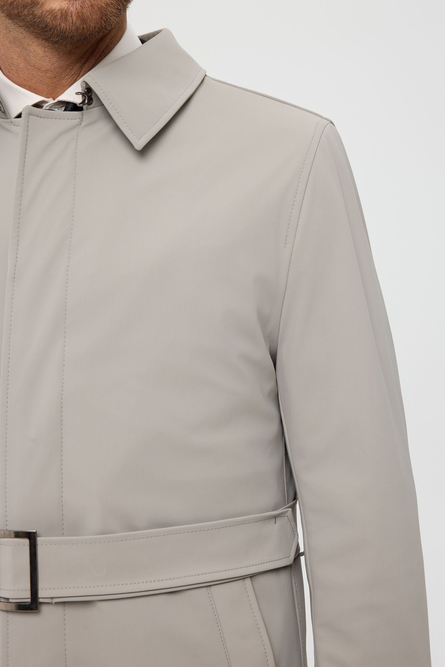 Men's Premium Trench Coat – Technical Stretch Fabric | Style 6064