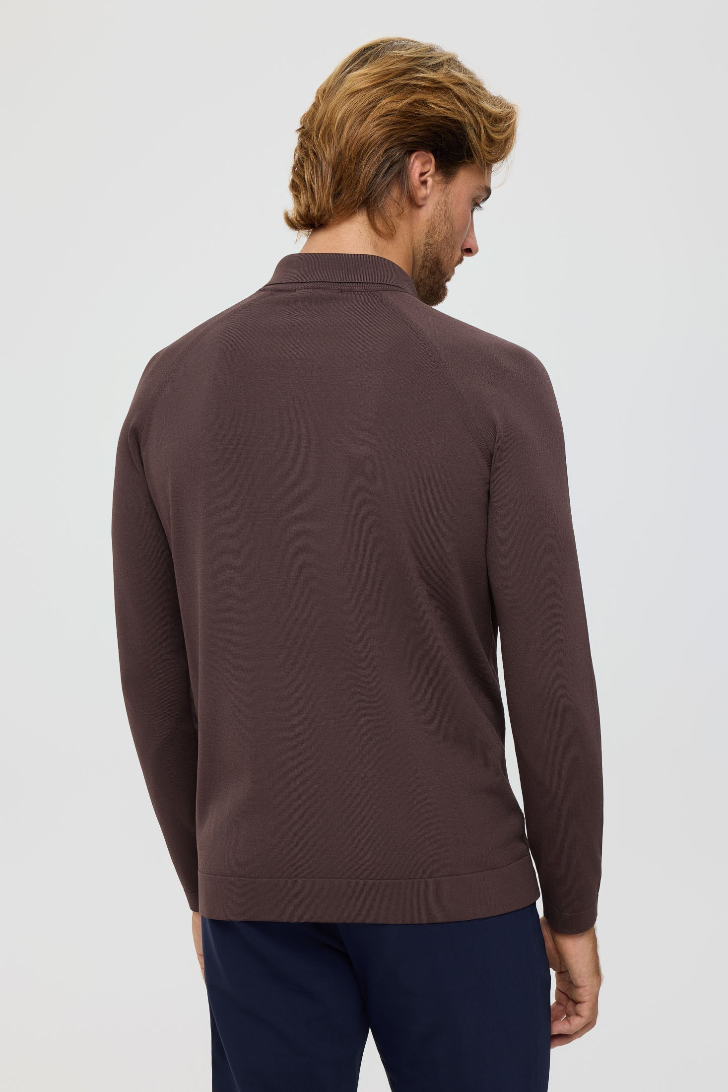 Men’s Premium Buttoned Knit Cardigan – Textured Panel Design | Style 8029