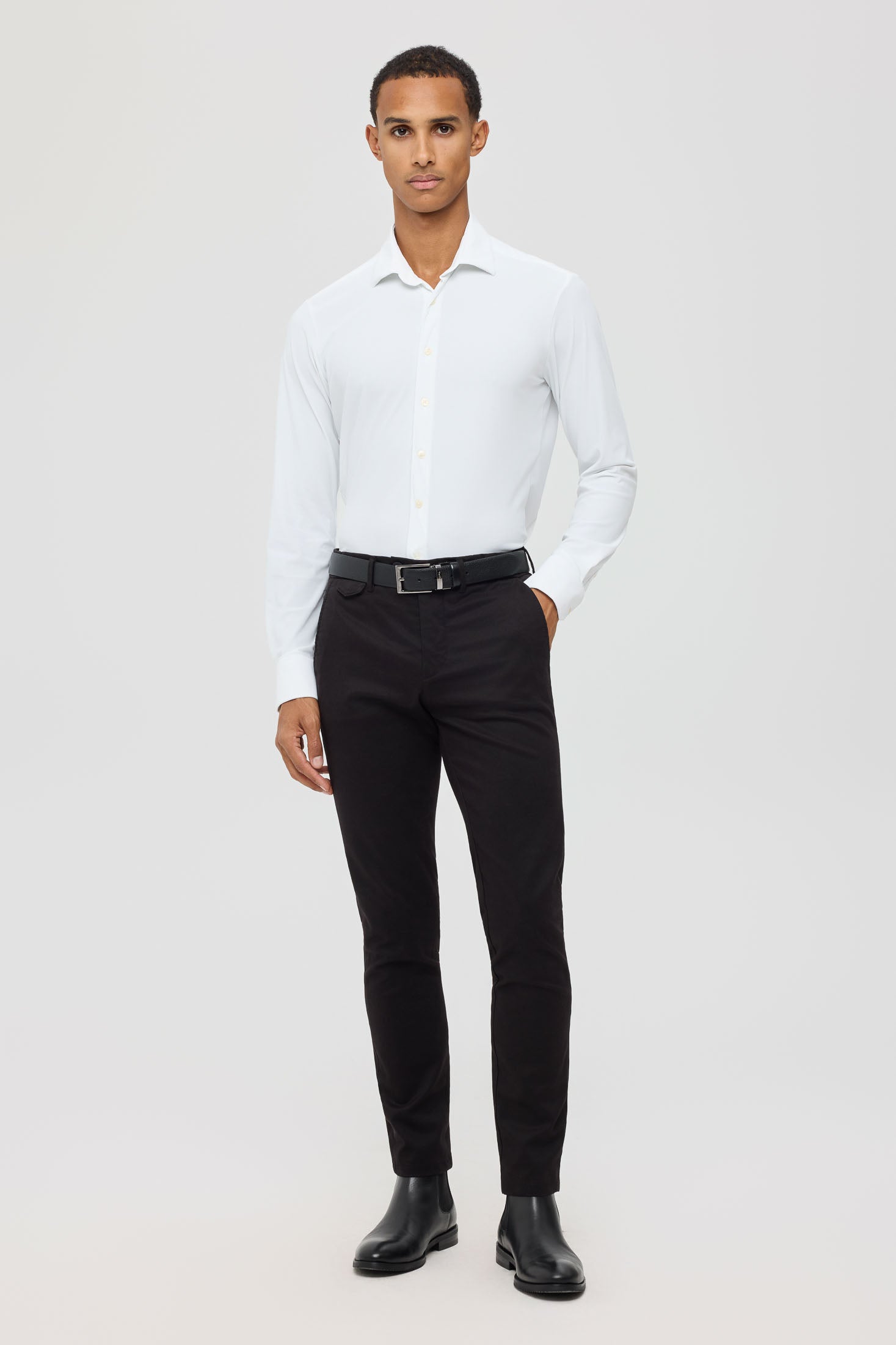 Men’s Slim Fit Performance Stretch Shirt | Style 25-047
